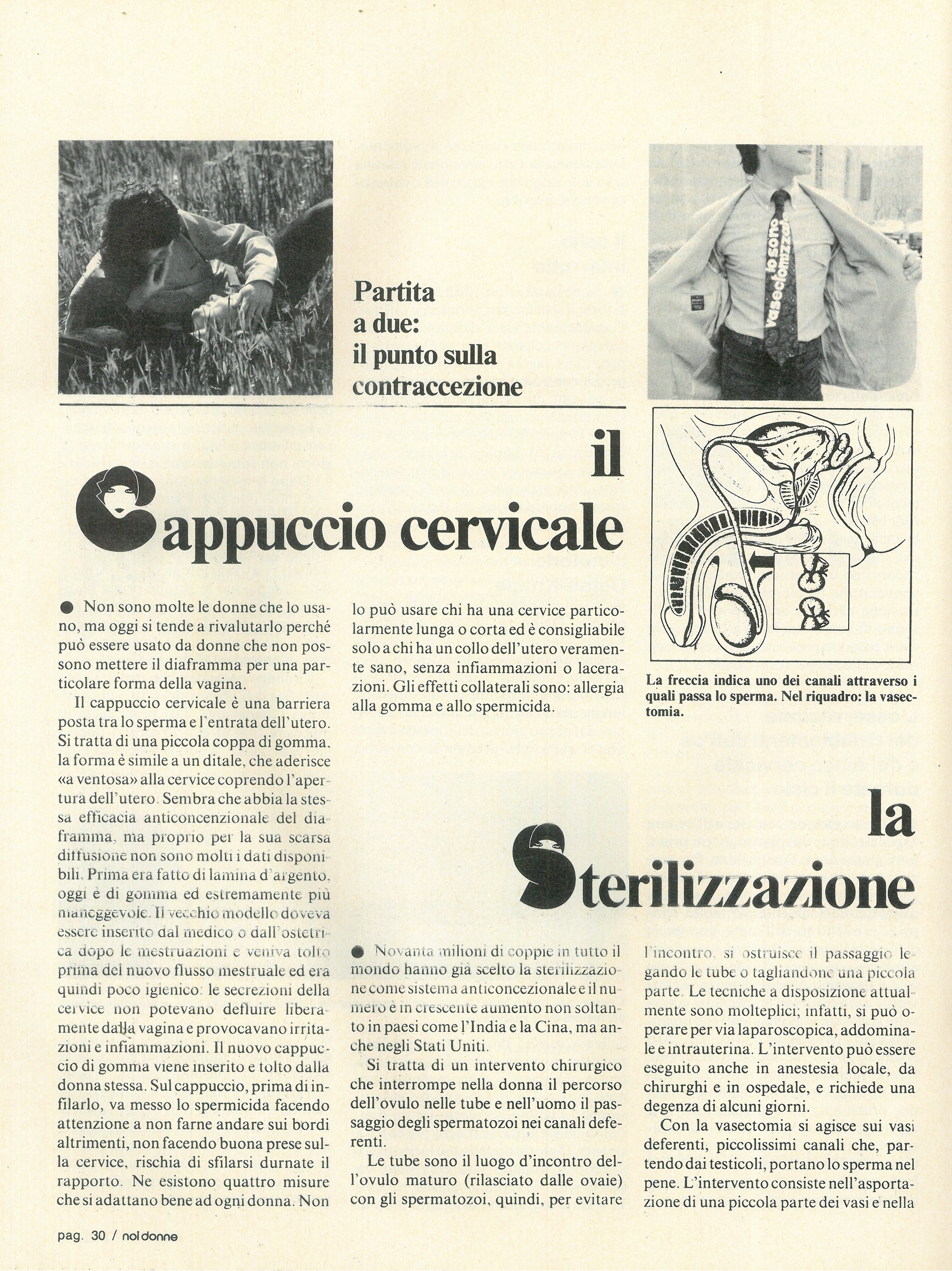Foto: Il punto sulla contaccezione