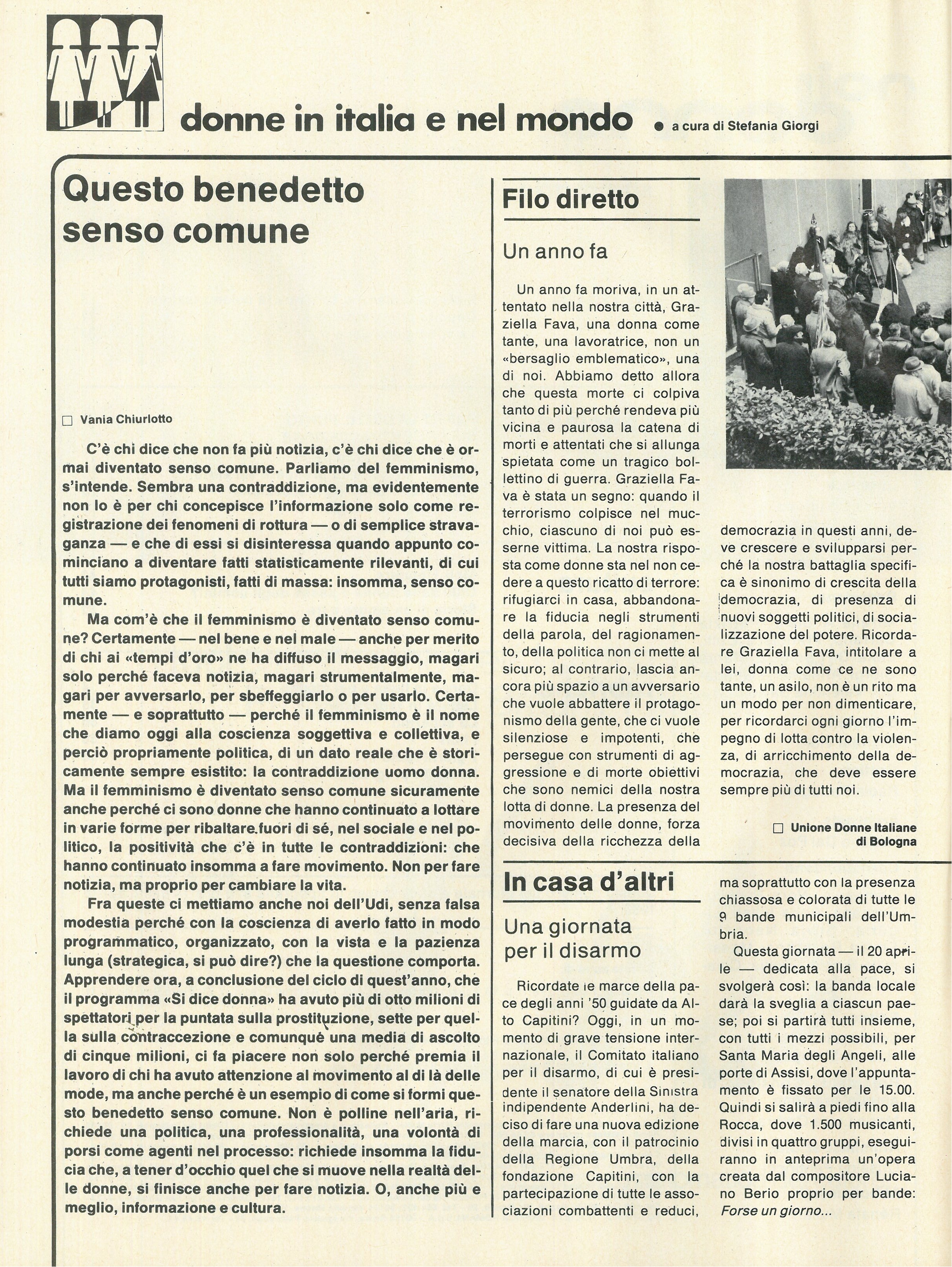 Foto: Il punto sulla contaccezione
