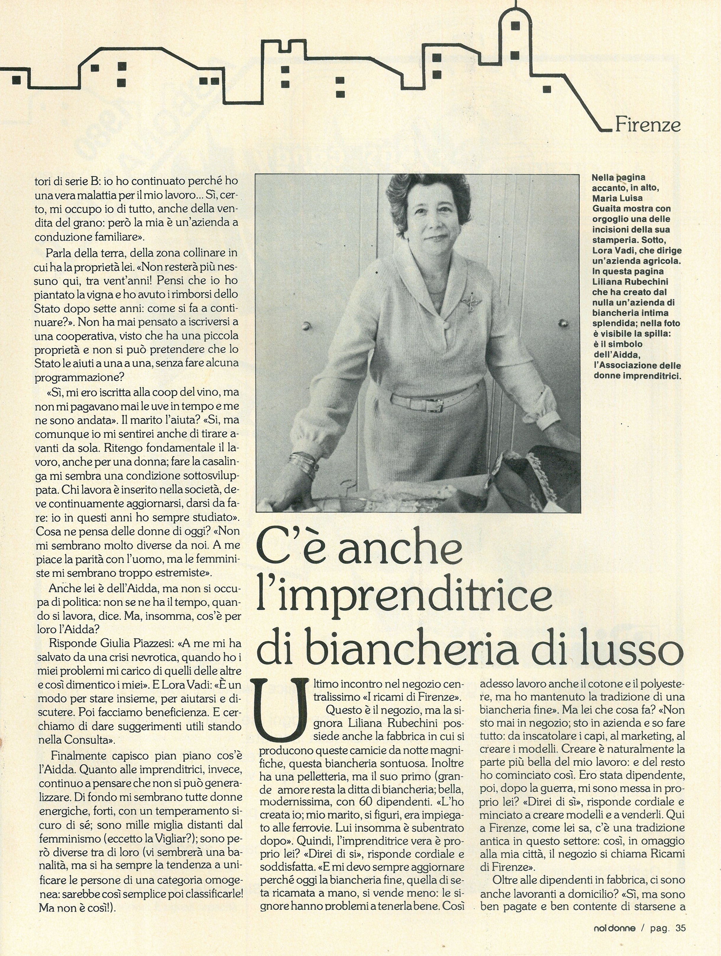 Foto: Imprenditrici a Firenze