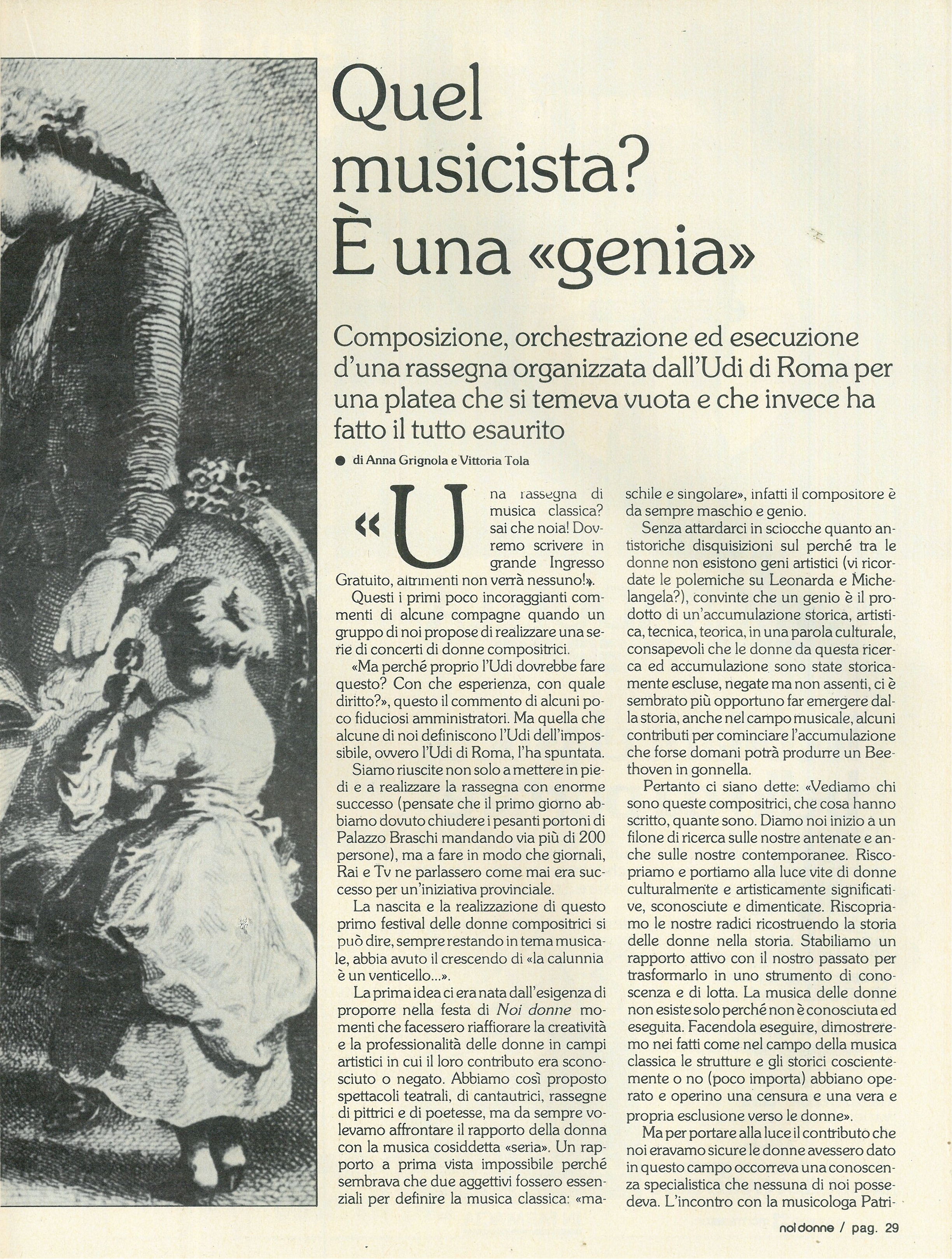 Foto: Donne in musica