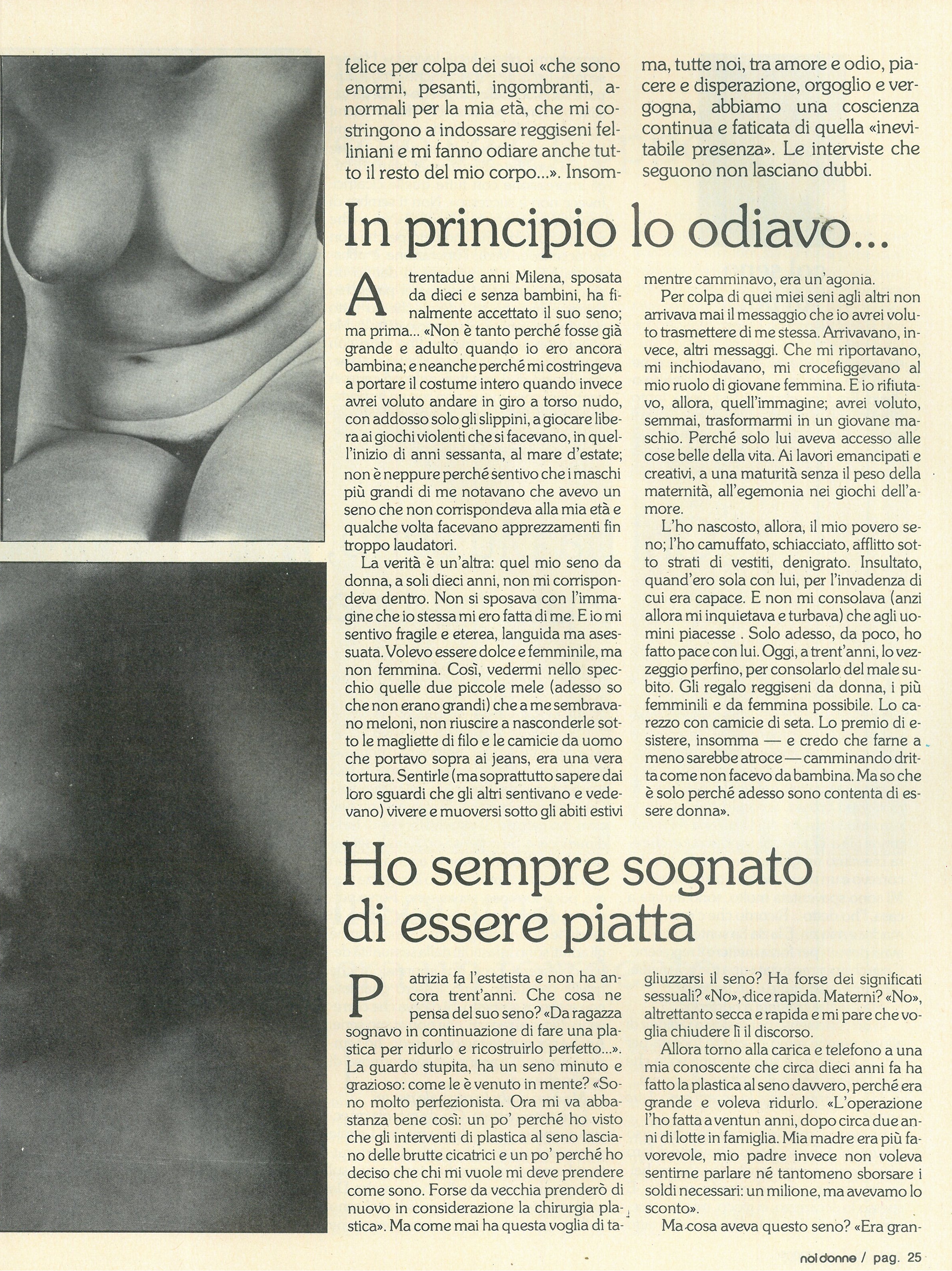 Foto: Col seno di poi