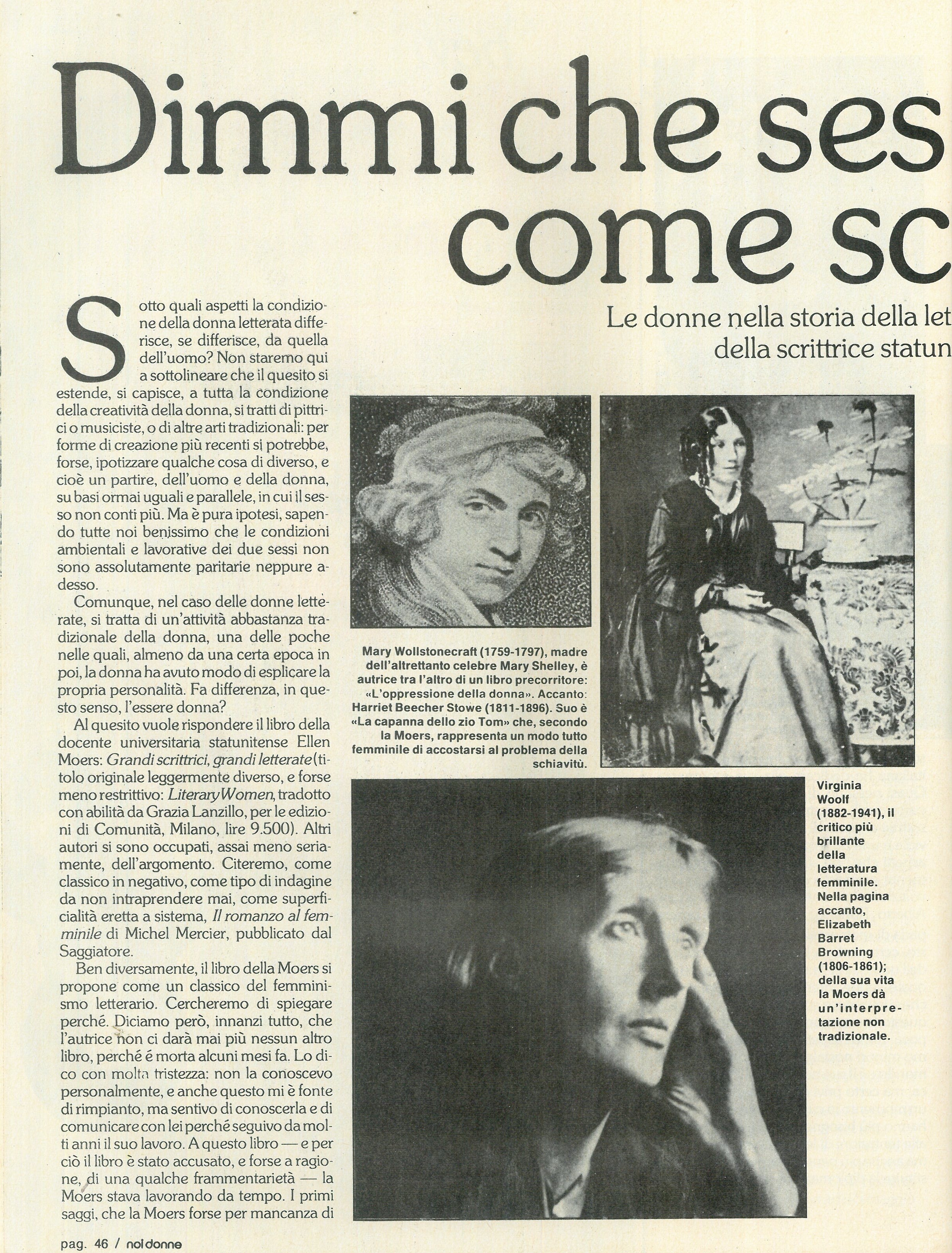 Foto: Col seno di poi