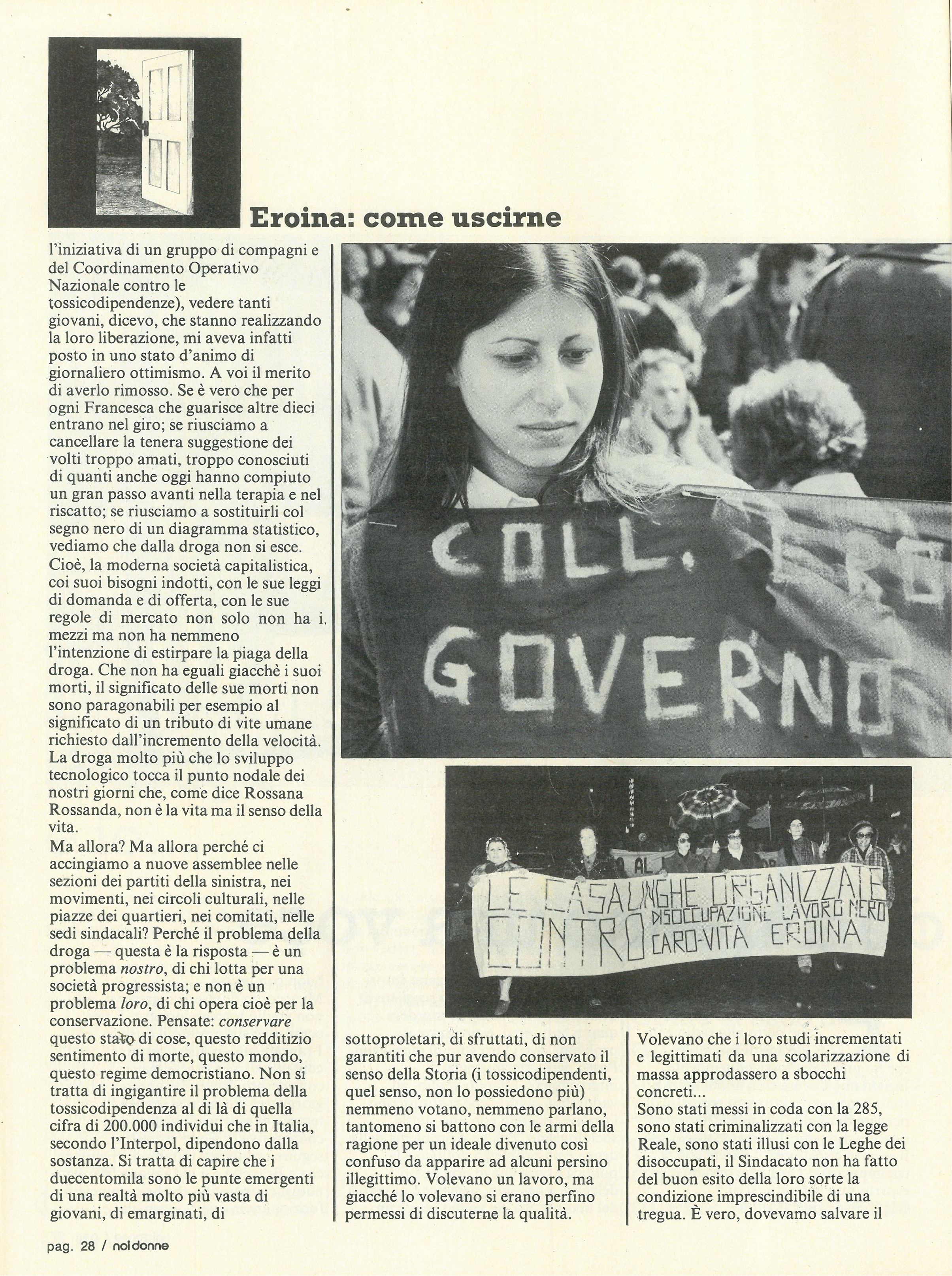 Foto: Eroina:come uscirne