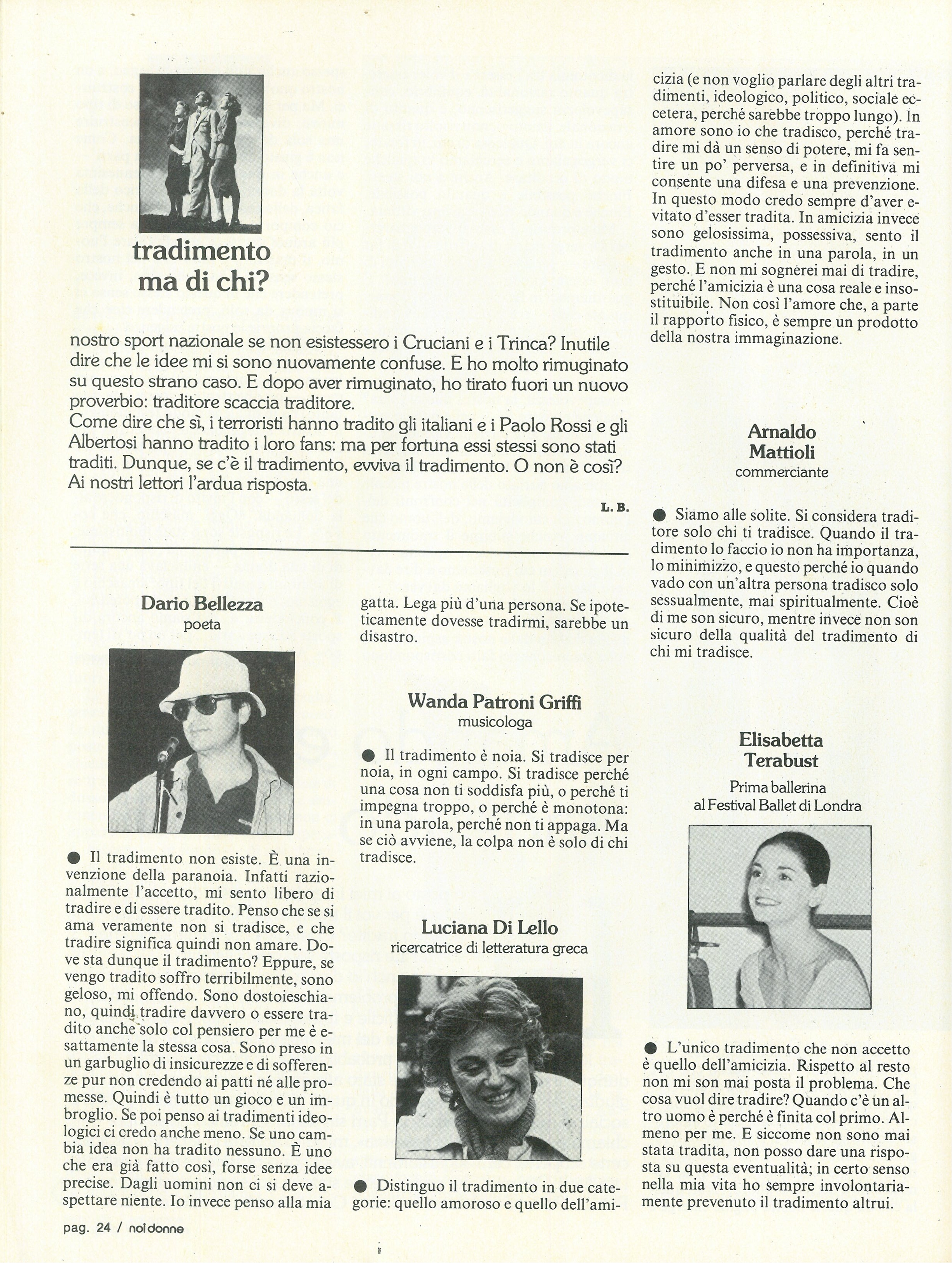 Foto: Il tradimento amoroso esiste ancora?