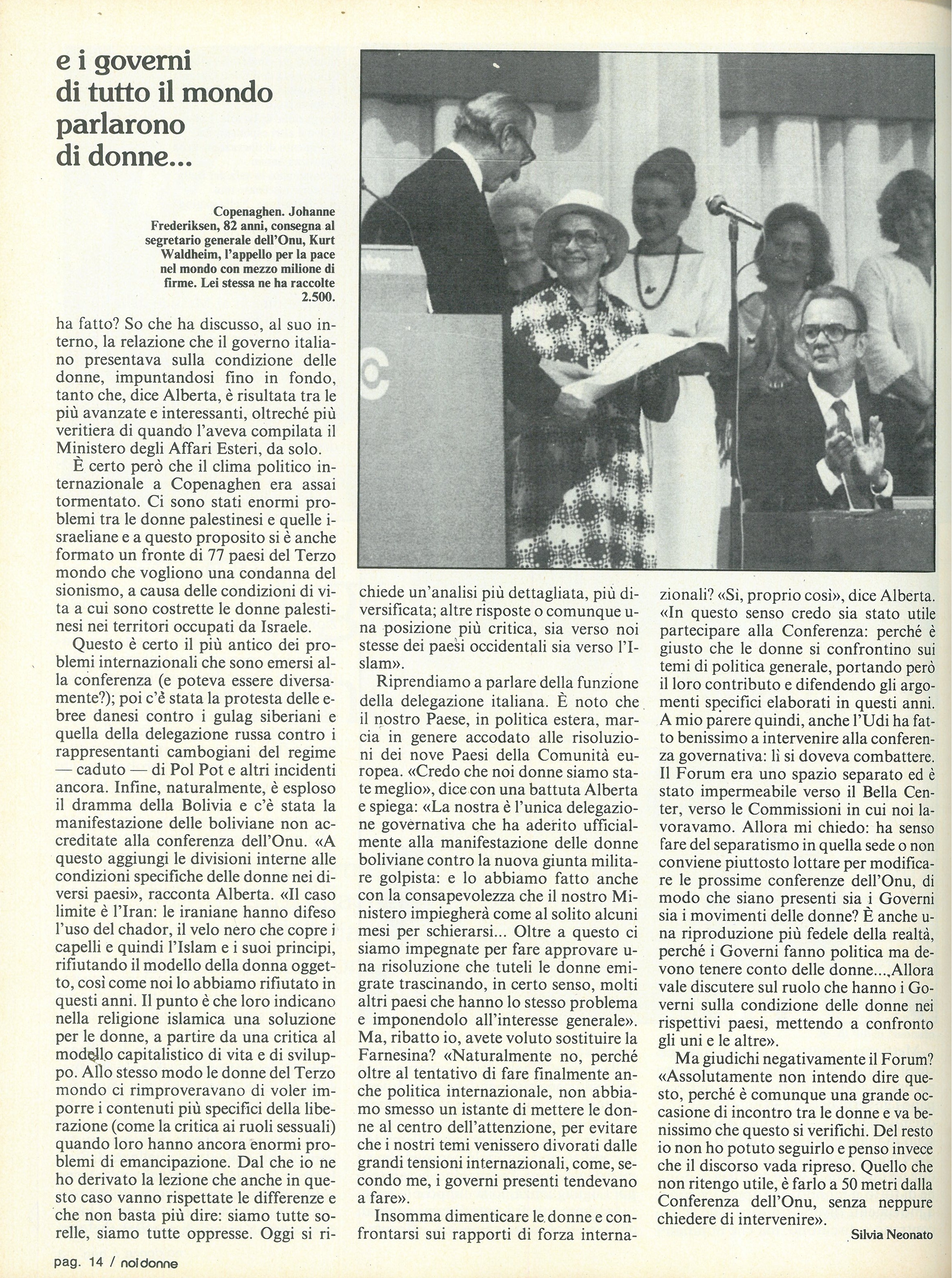 Foto: Un Paese vuol dire ....