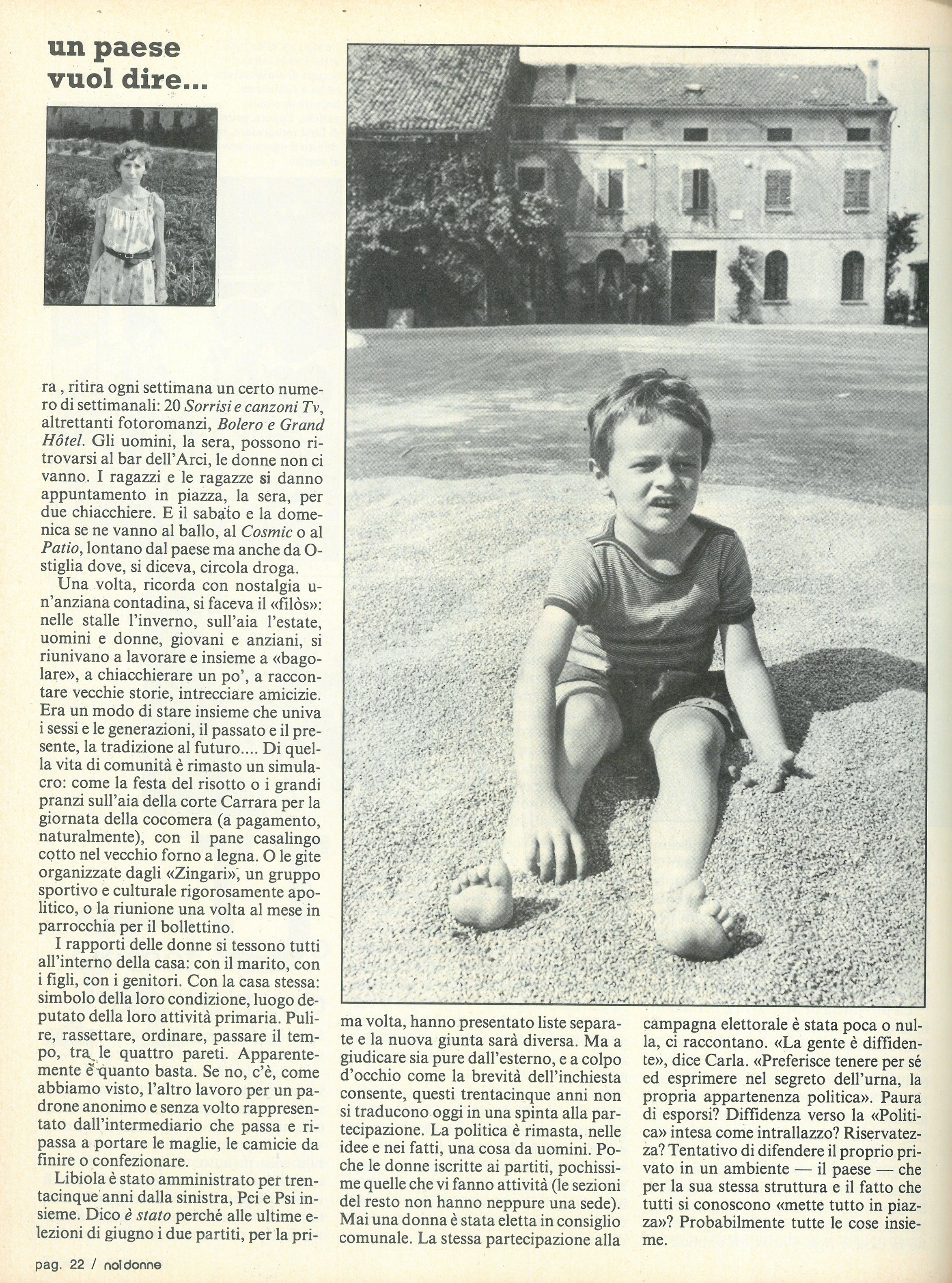 Foto: Un Paese vuol dire ....