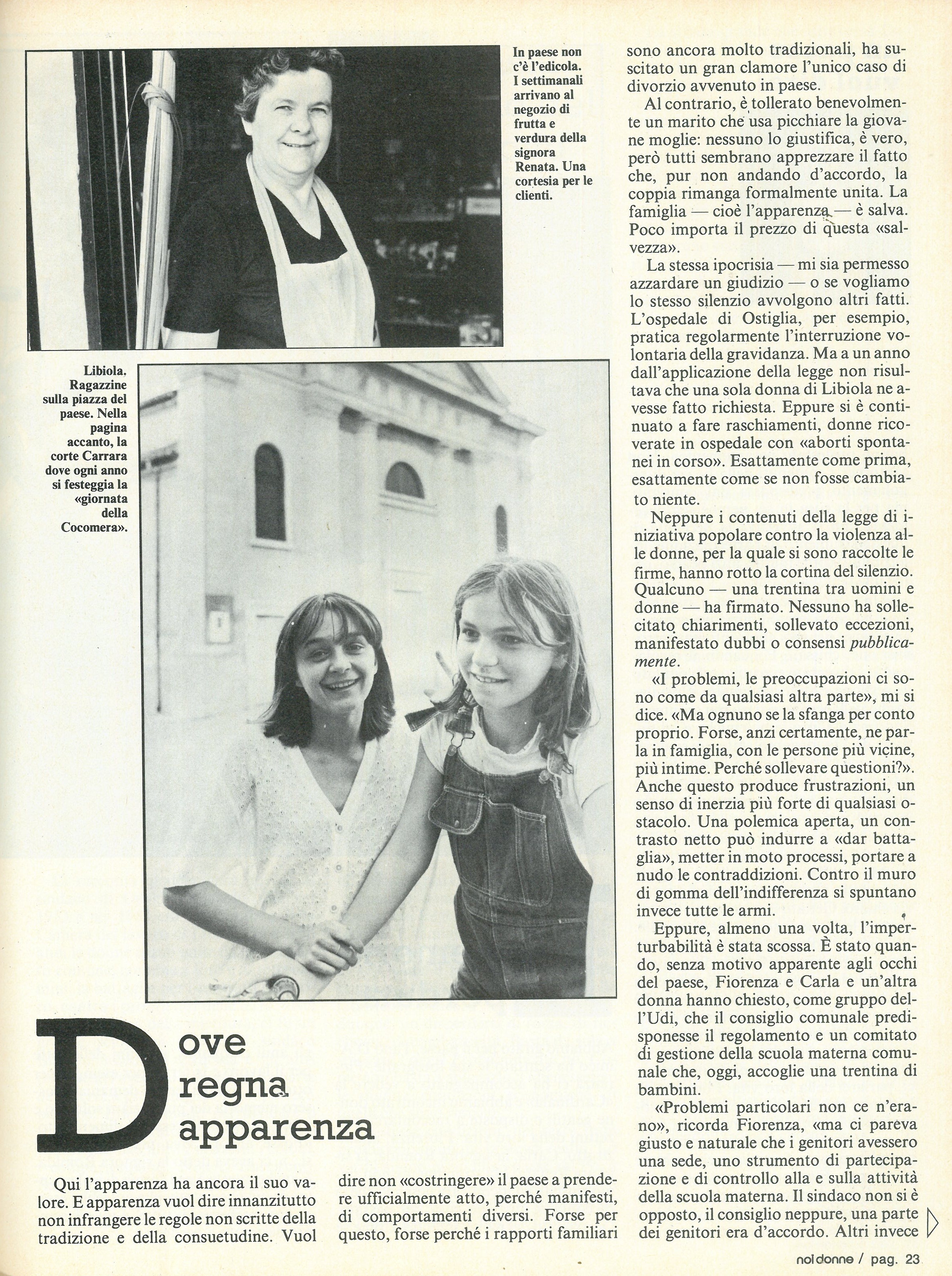 Foto: Un Paese vuol dire ....