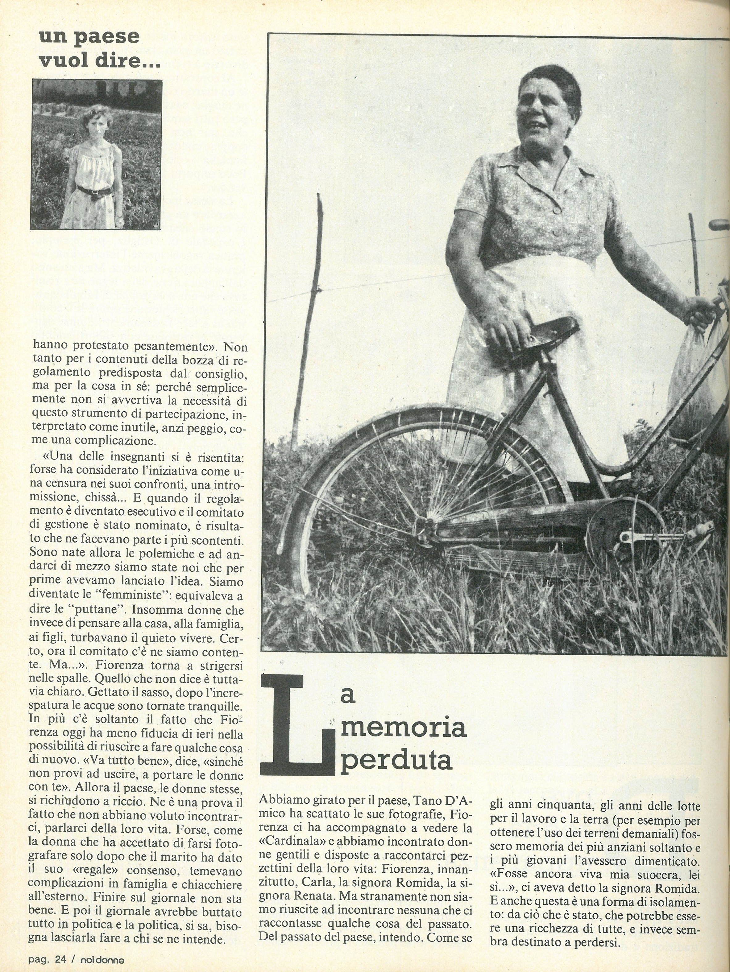 Foto: Un Paese vuol dire ....