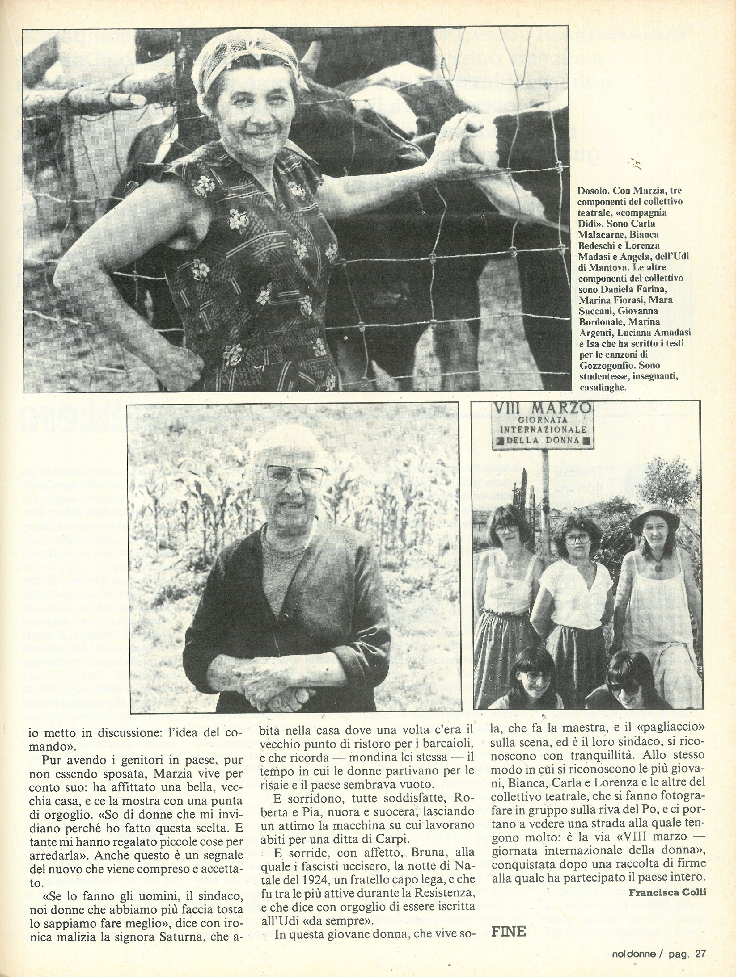 Foto: Un Paese vuol dire ....