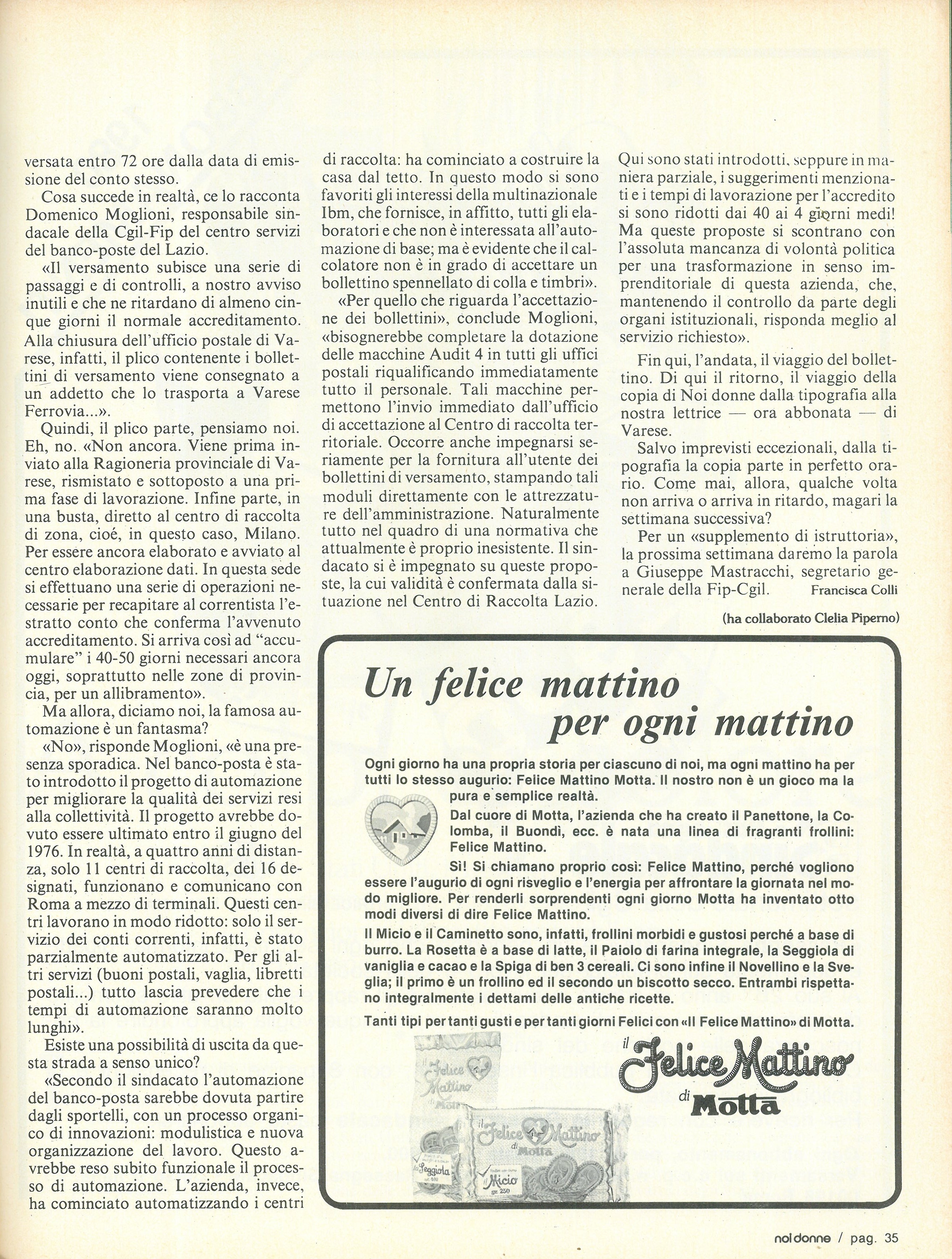 Foto: Un Paese vuol dire ....