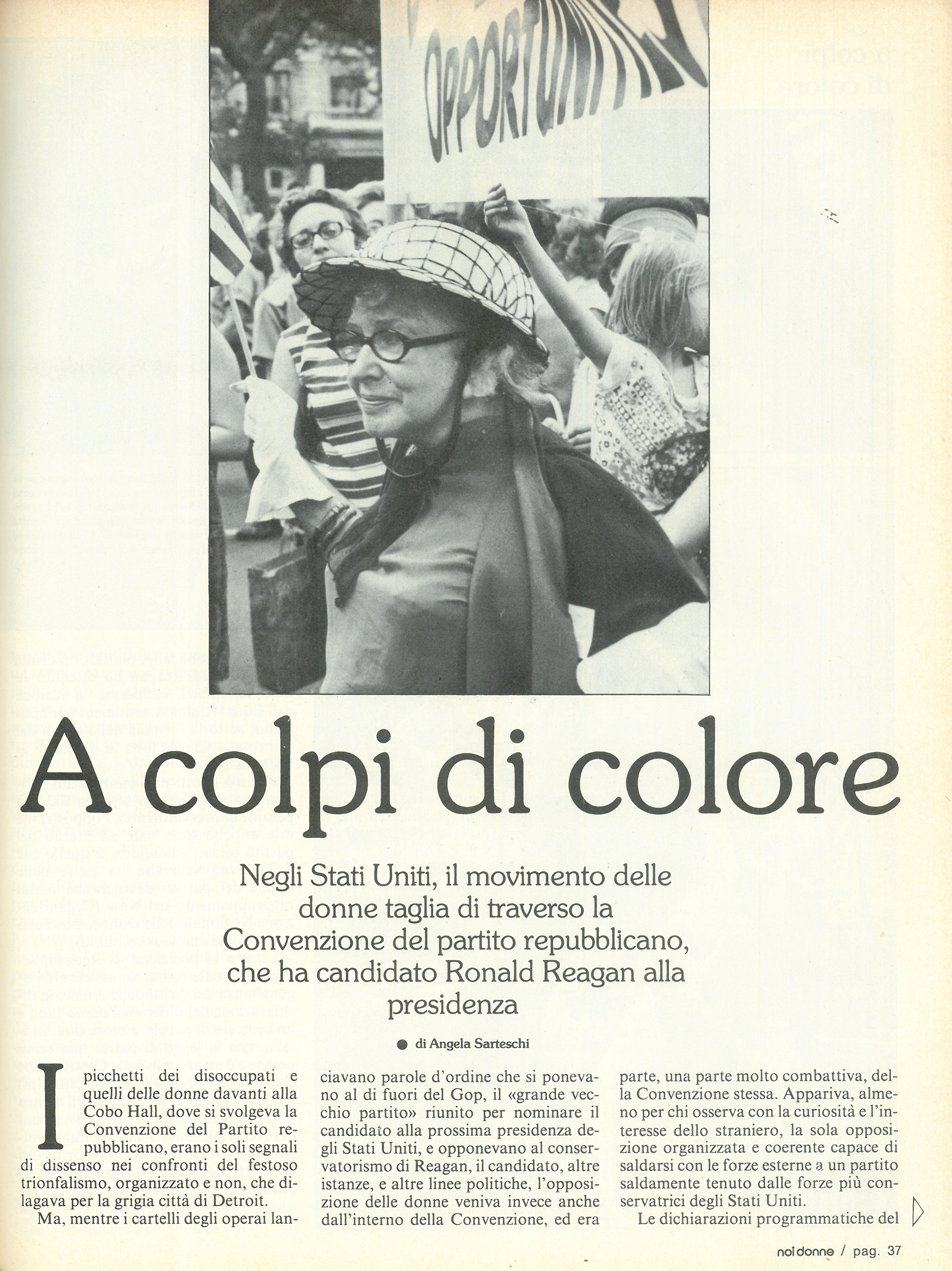 Foto: Un Paese vuol dire ....
