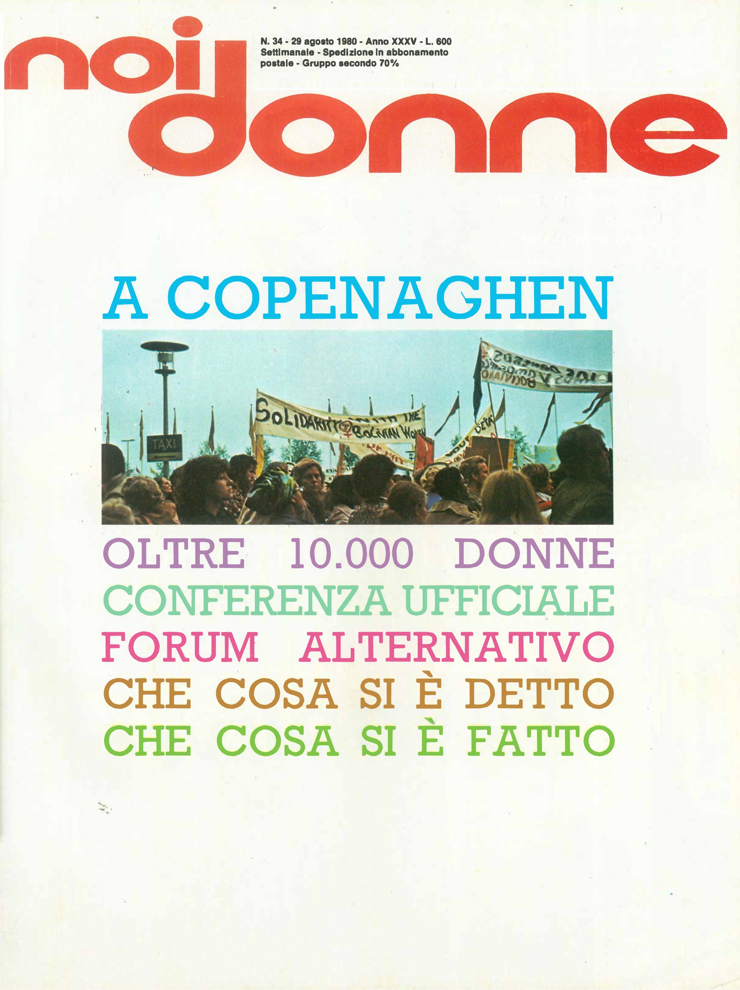Foto: Copenaghen oltre 10mila donne