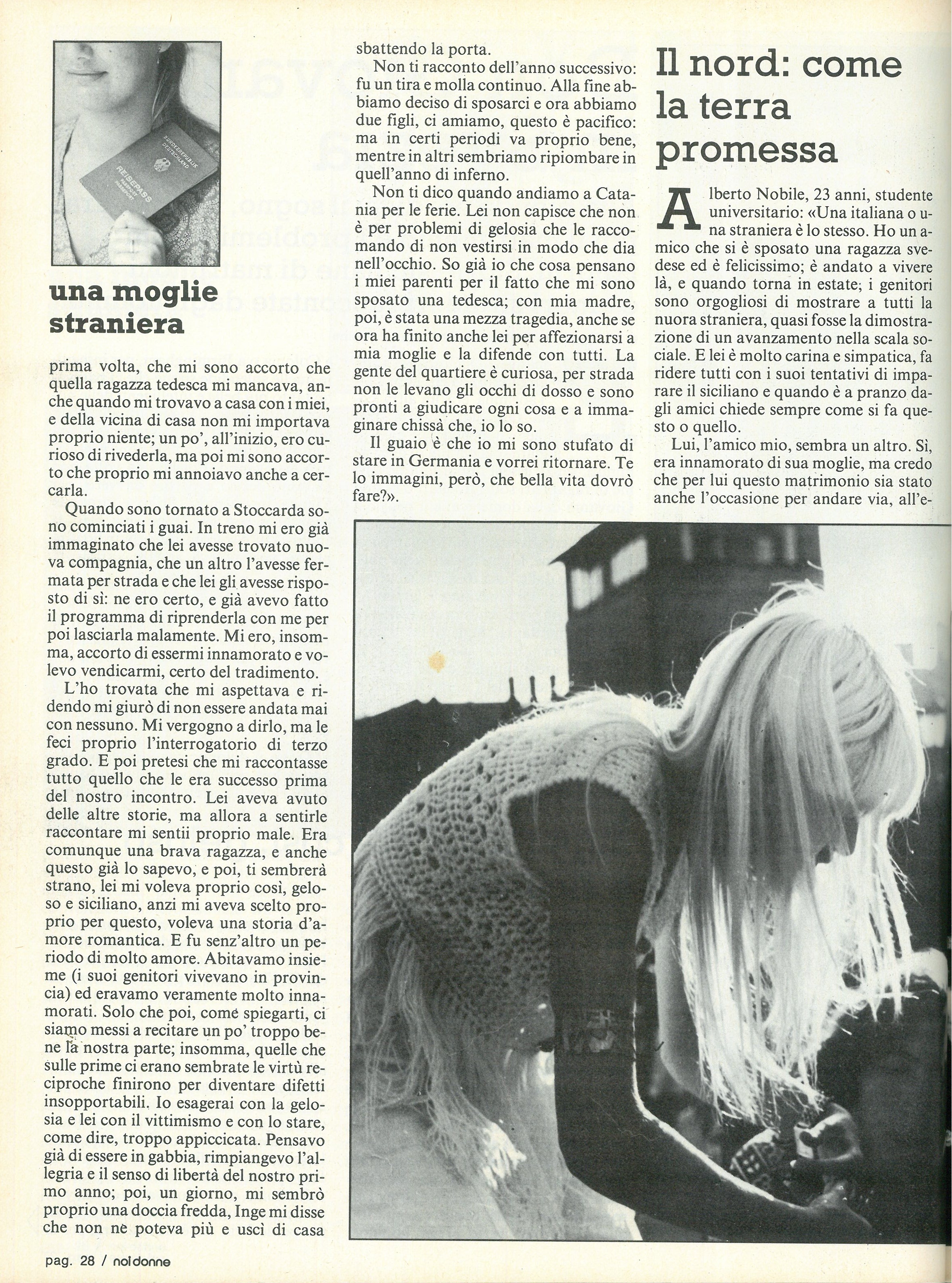 Foto: Una moglie straniera