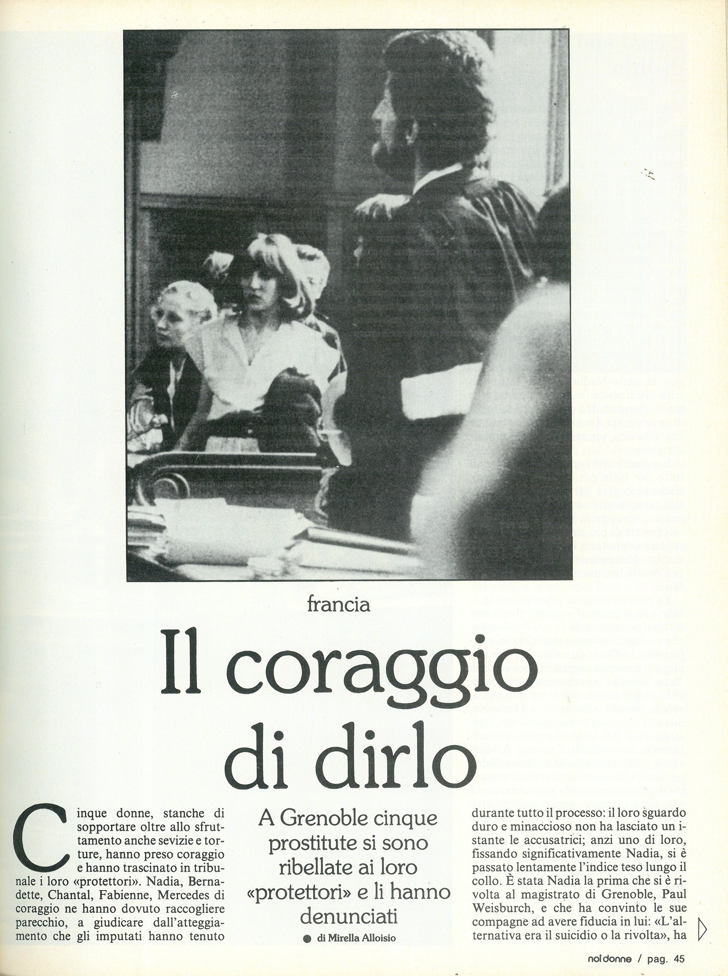 Foto: Trent'anni la linea d'ombra