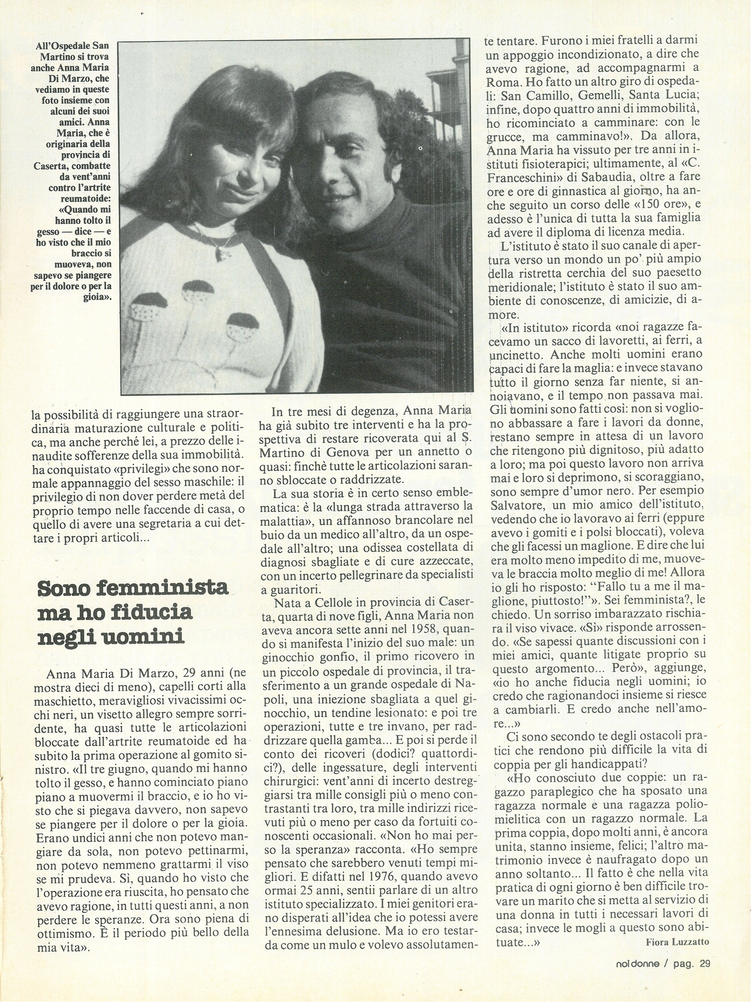 Foto: Vivere con un handicap
