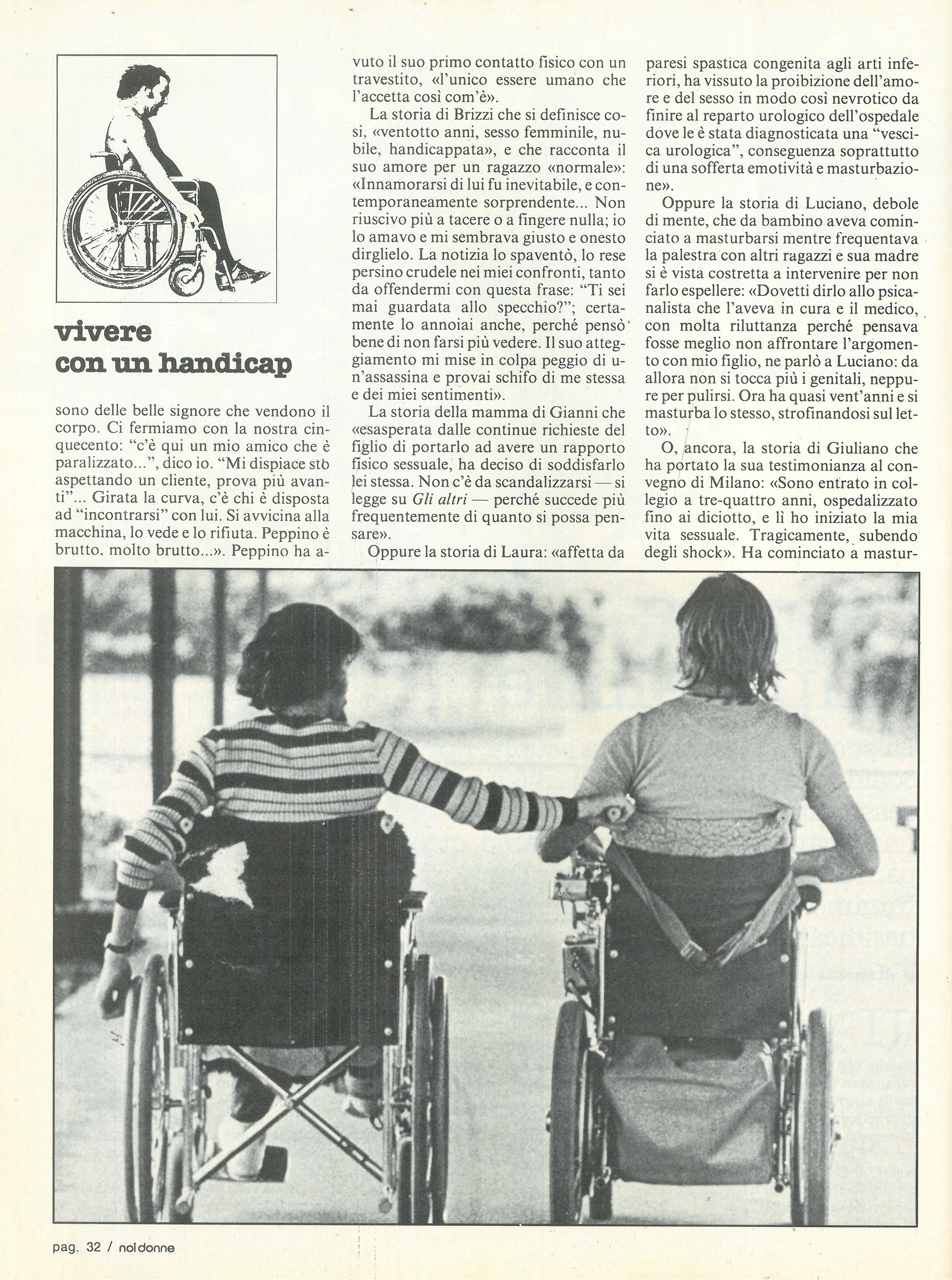 Foto: Vivere con un handicap