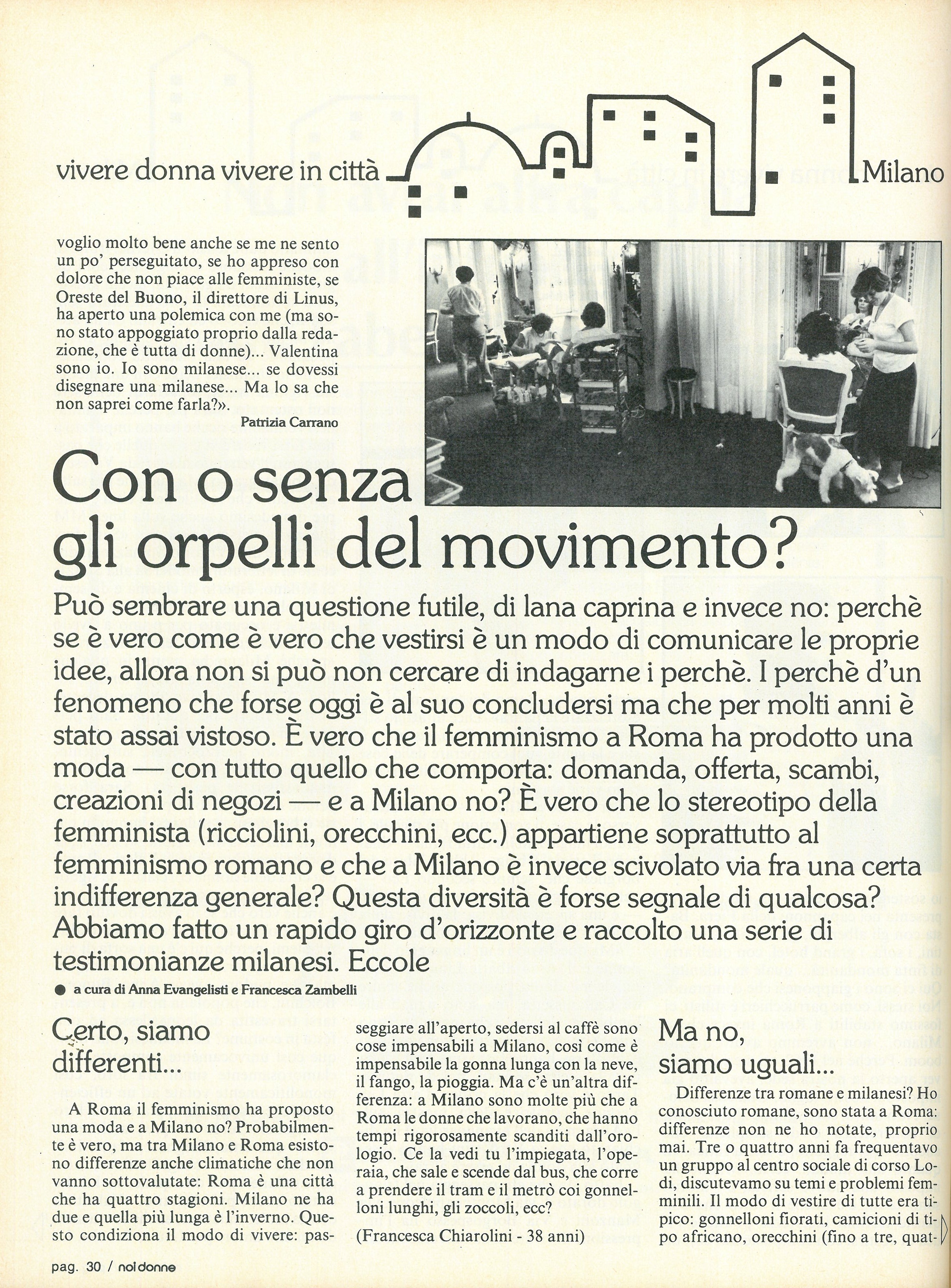 Foto: Essere belle a Milano