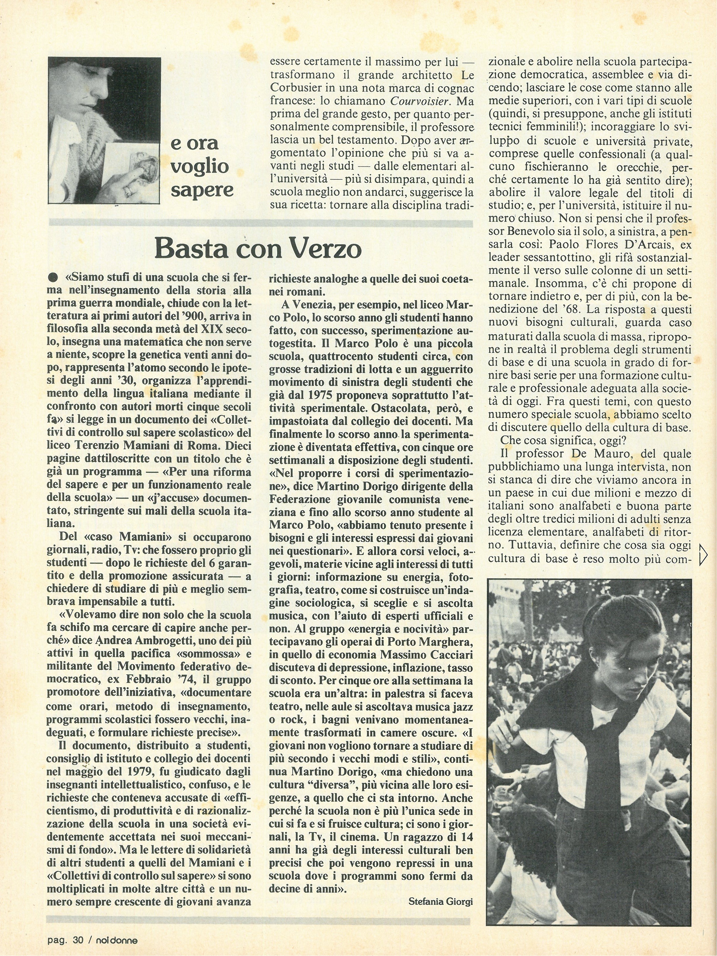 Foto: Voglio sapere