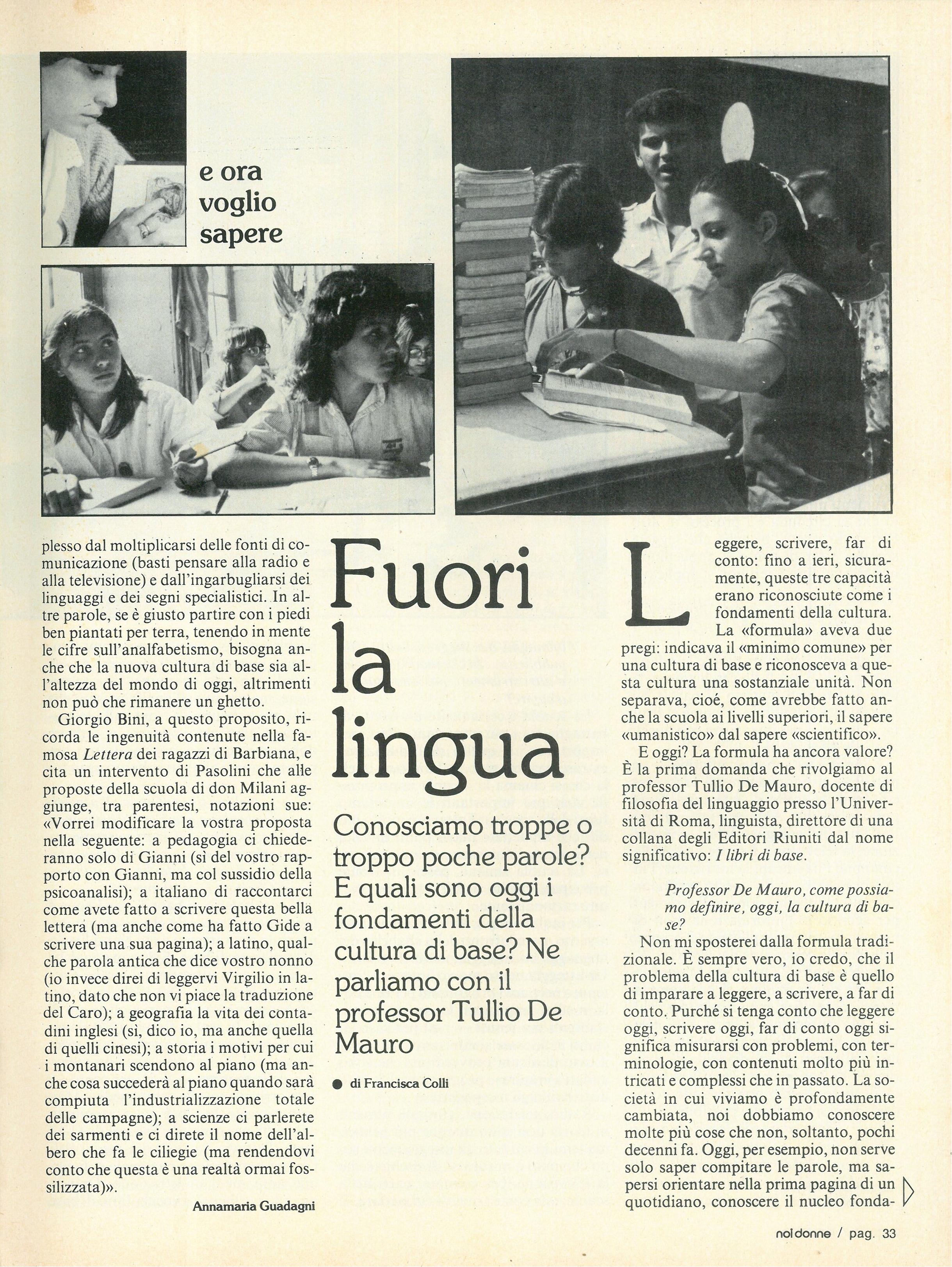 Foto: Voglio sapere