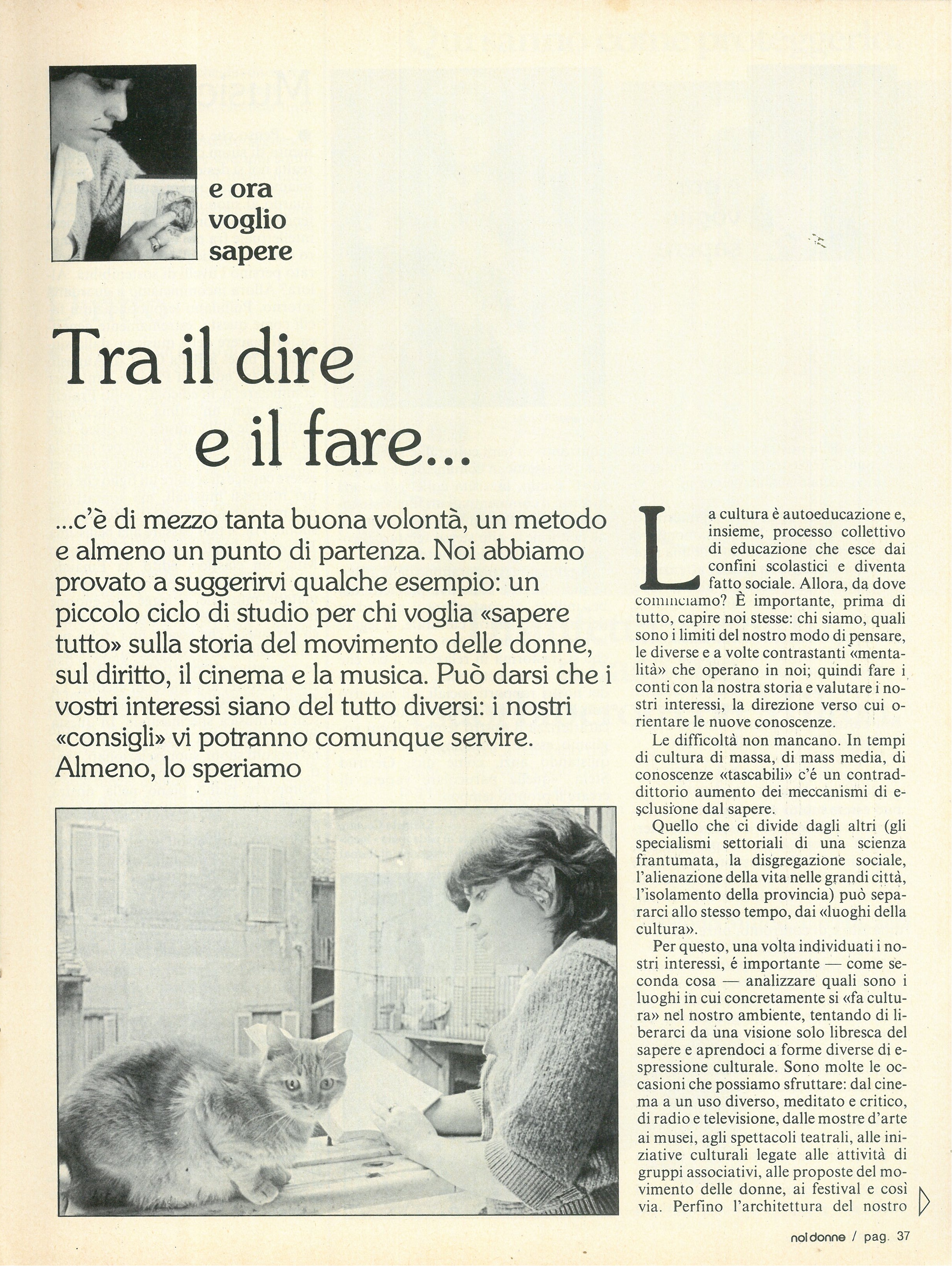 Foto: Voglio sapere