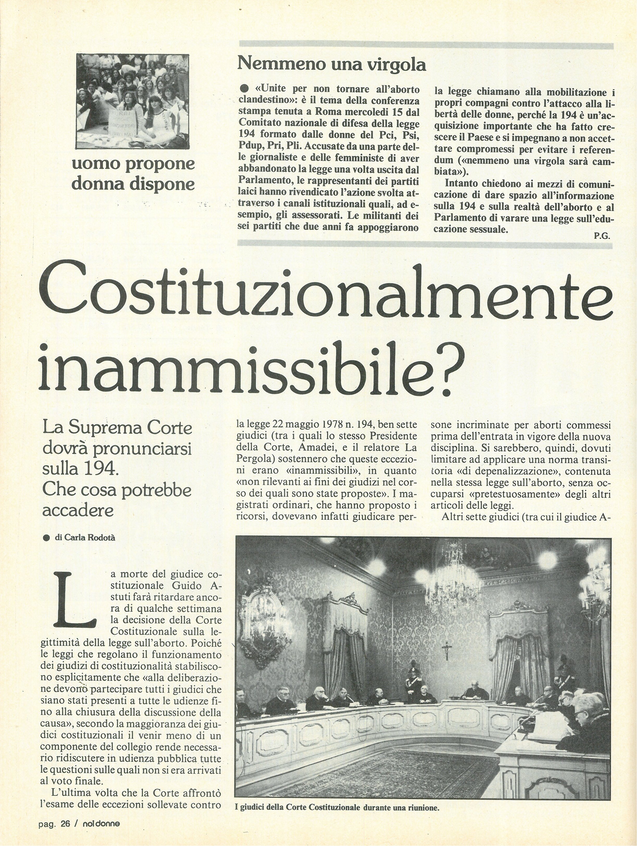Foto: Uomo propone donna dispone