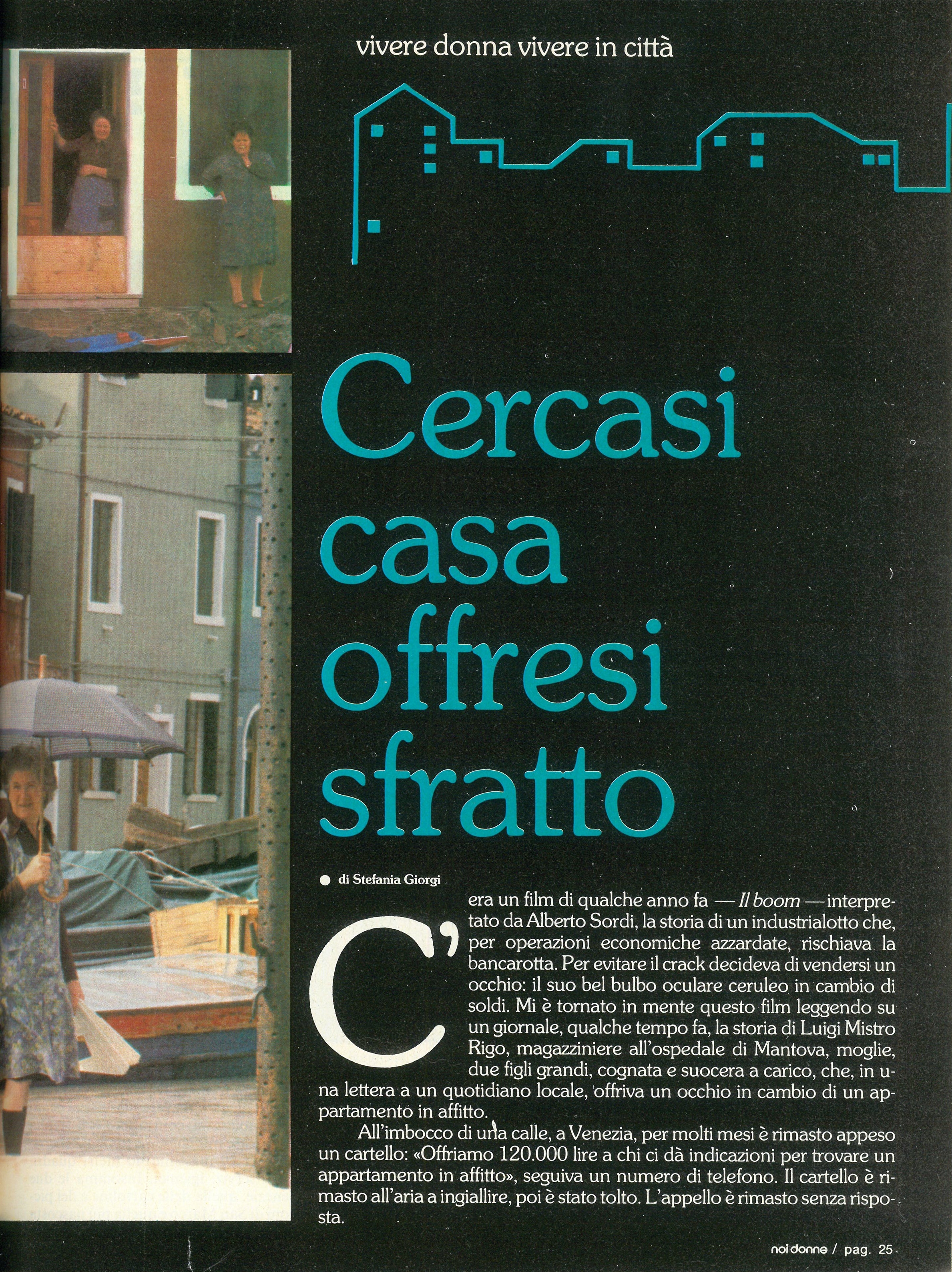 Foto: Cercare casa a Venezia