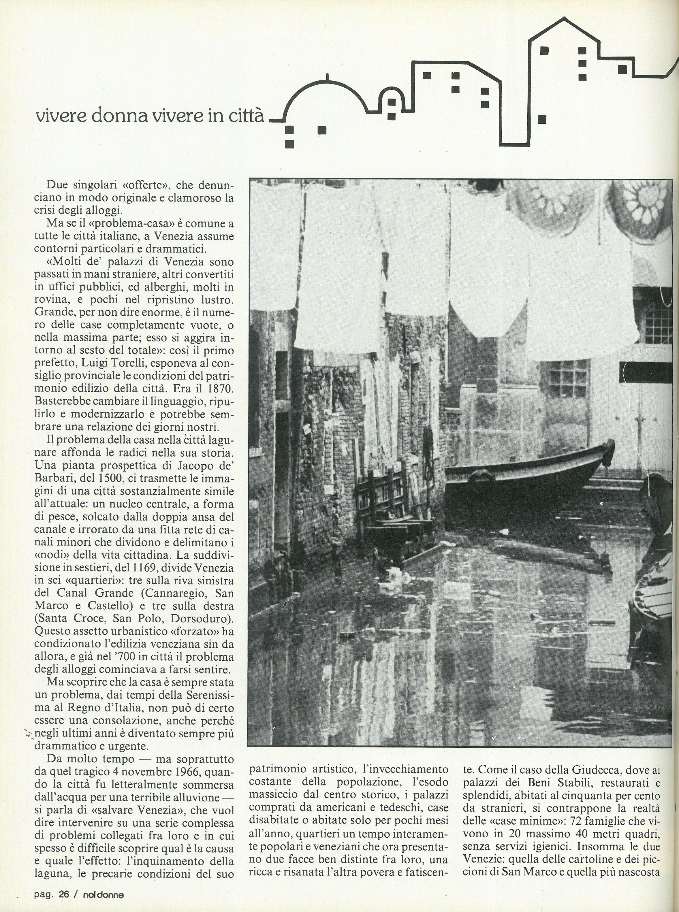 Foto: Cercare casa a Venezia