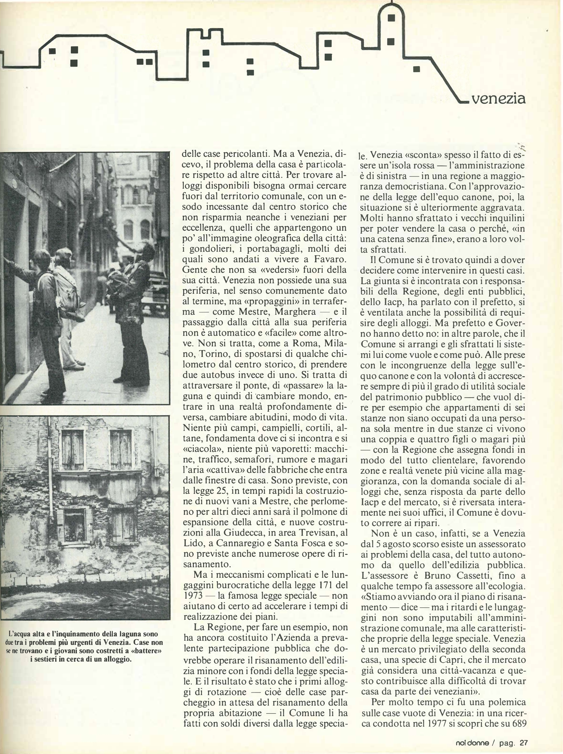 Foto: Cercare casa a Venezia