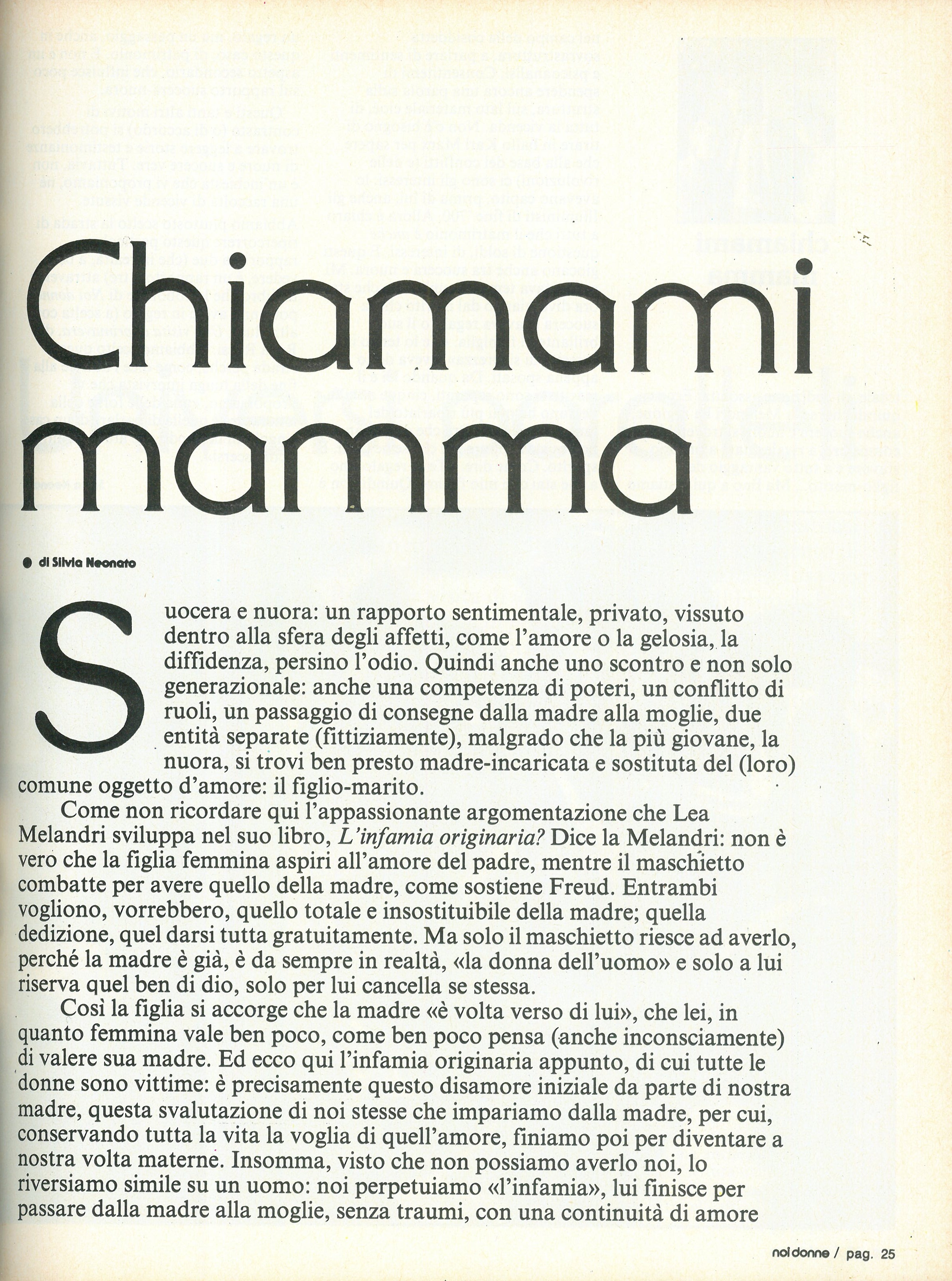 Foto: Chiamami mamma