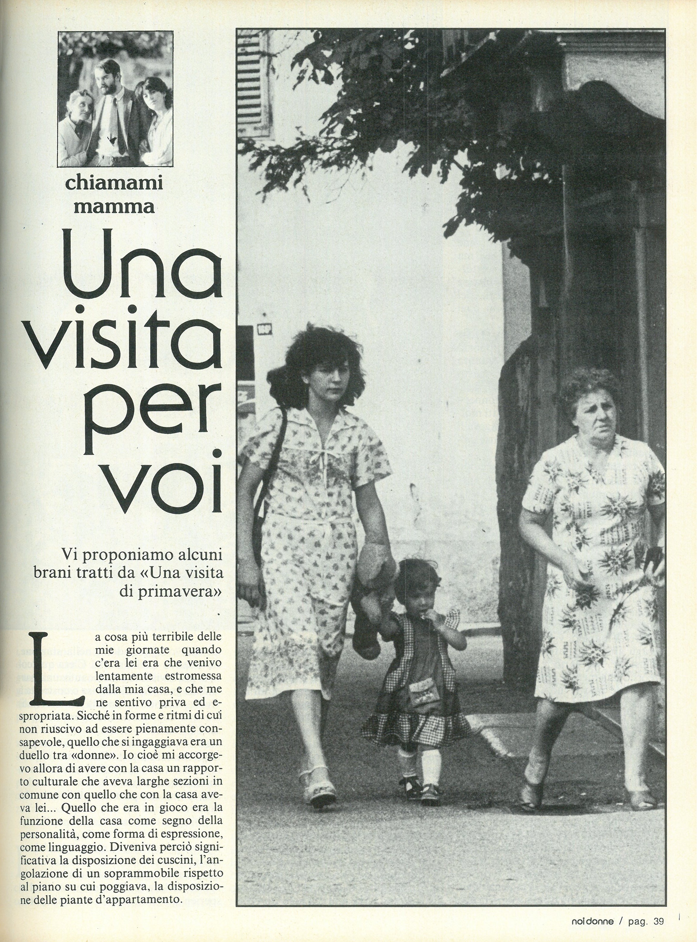 Foto: Chiamami mamma