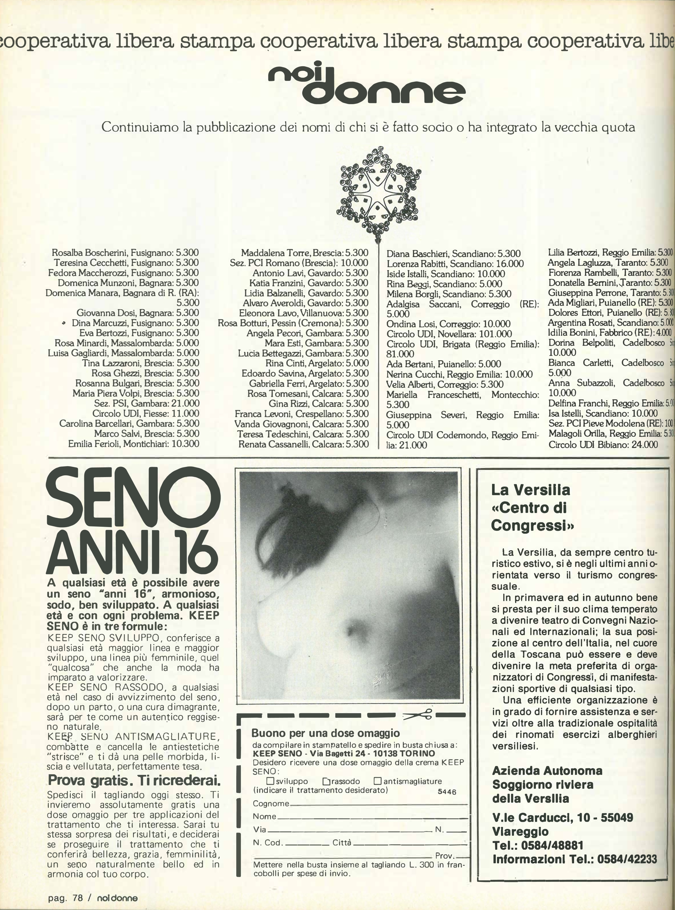 Foto: Anna Maria Mozzoni
