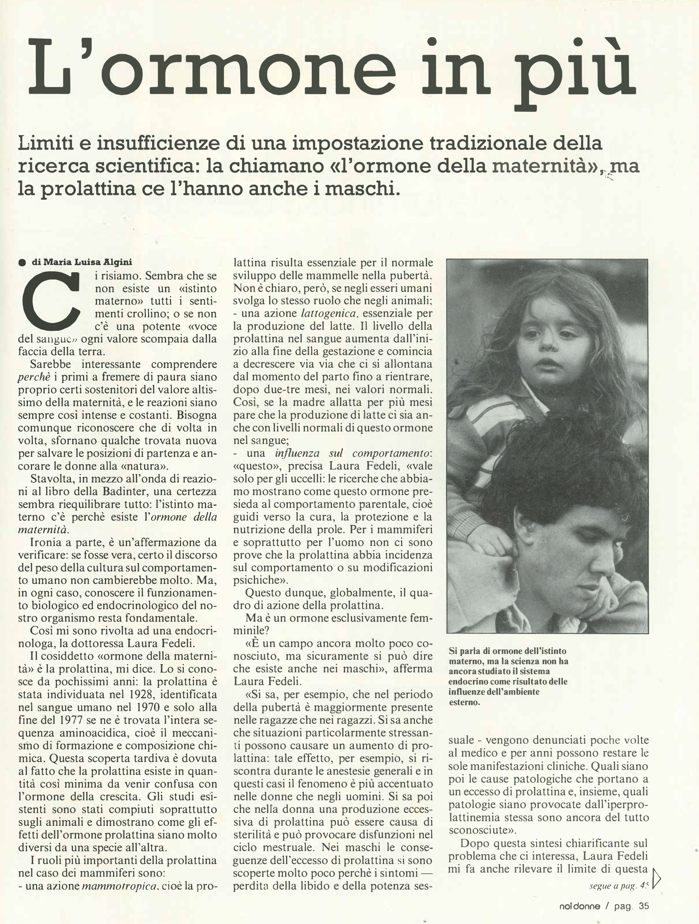 Foto: L'ormone in più