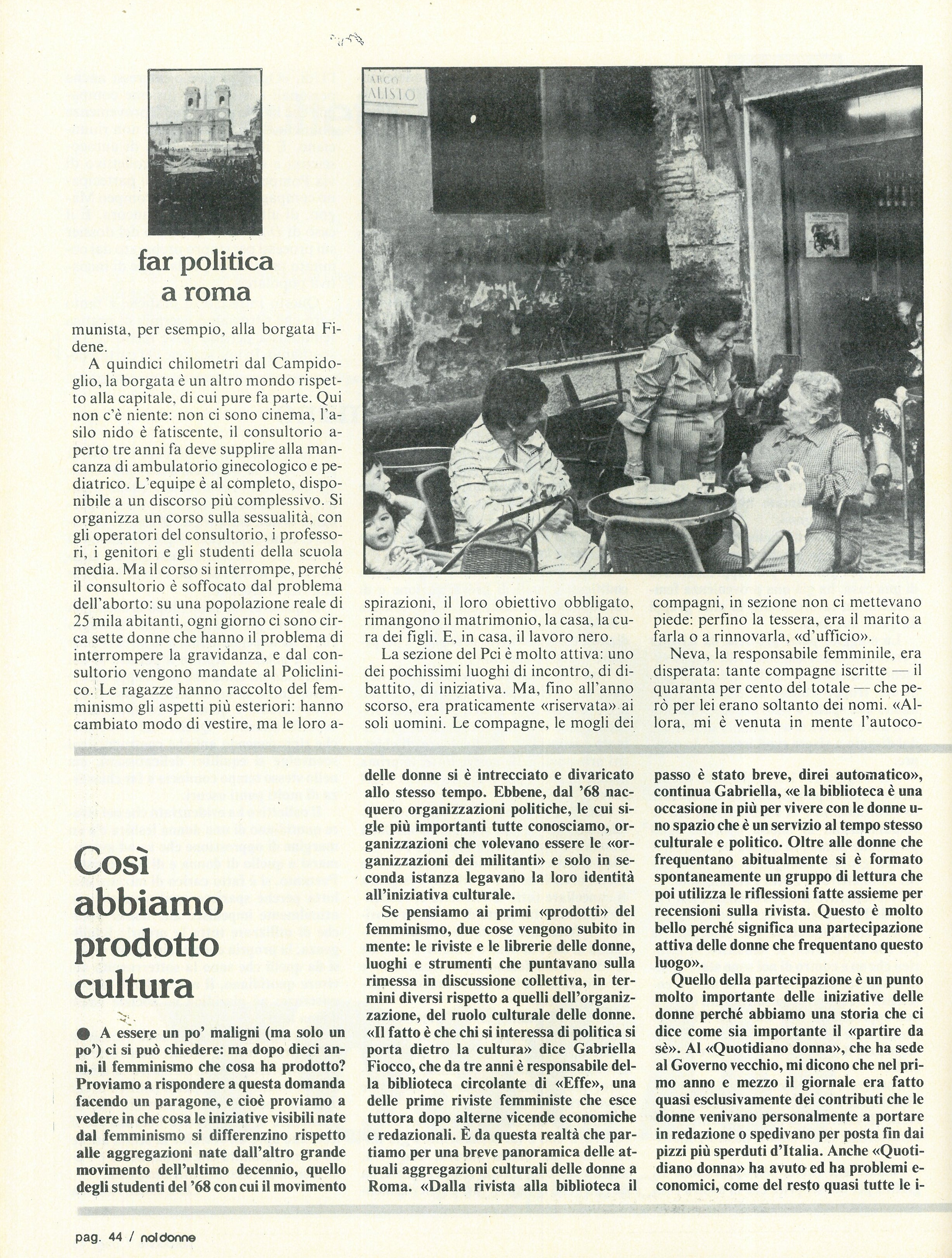 Foto: Far politica a Roma