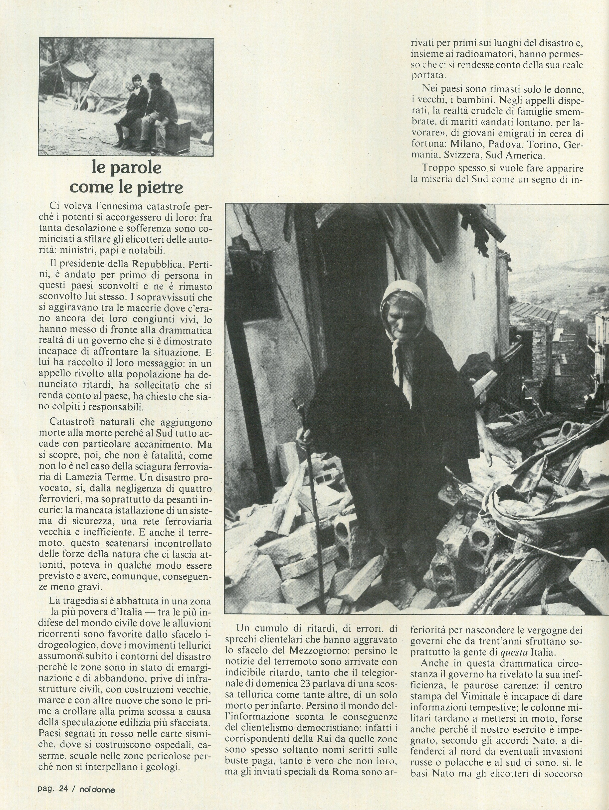 Foto: Le parole come le pietre