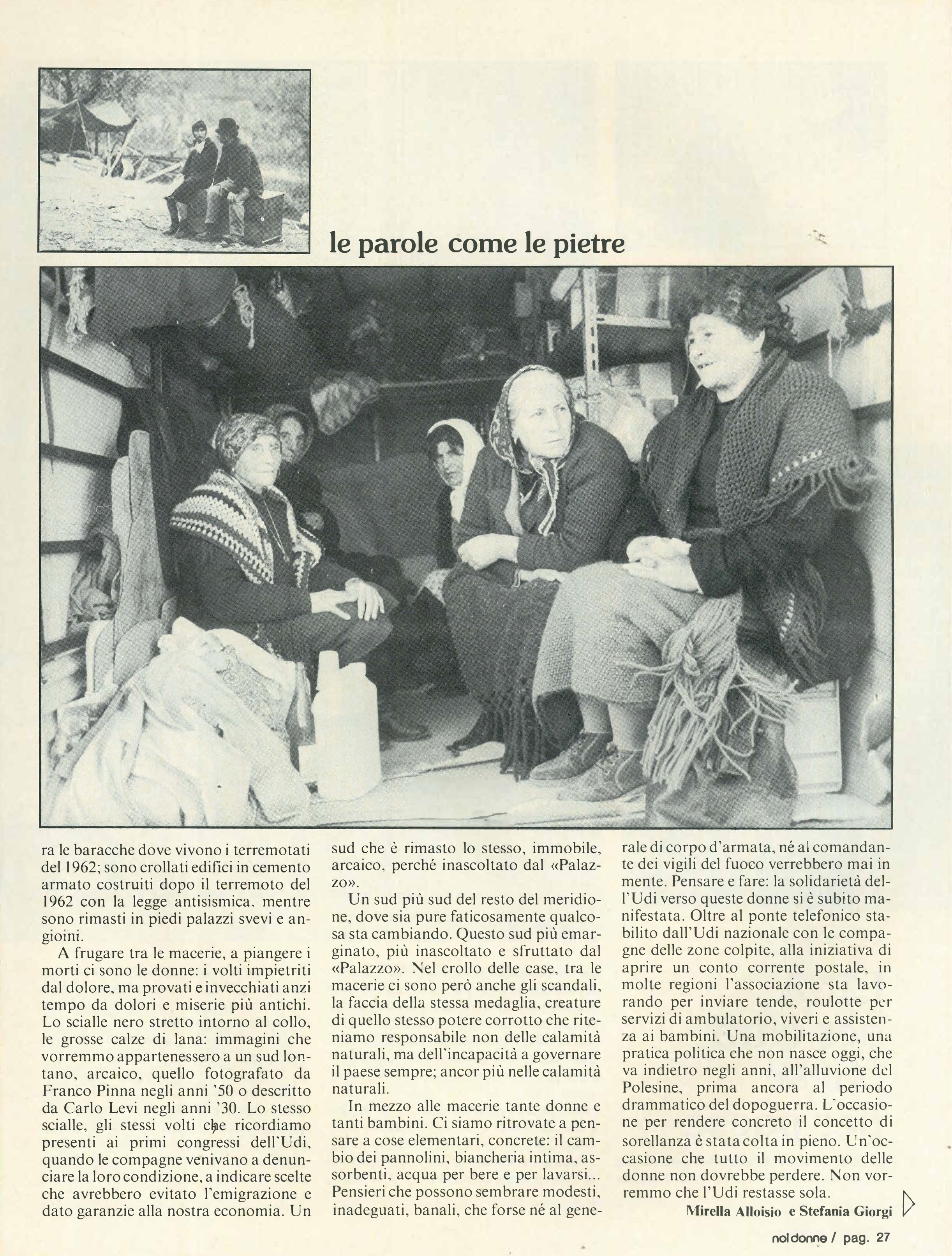 Foto: Le parole come le pietre