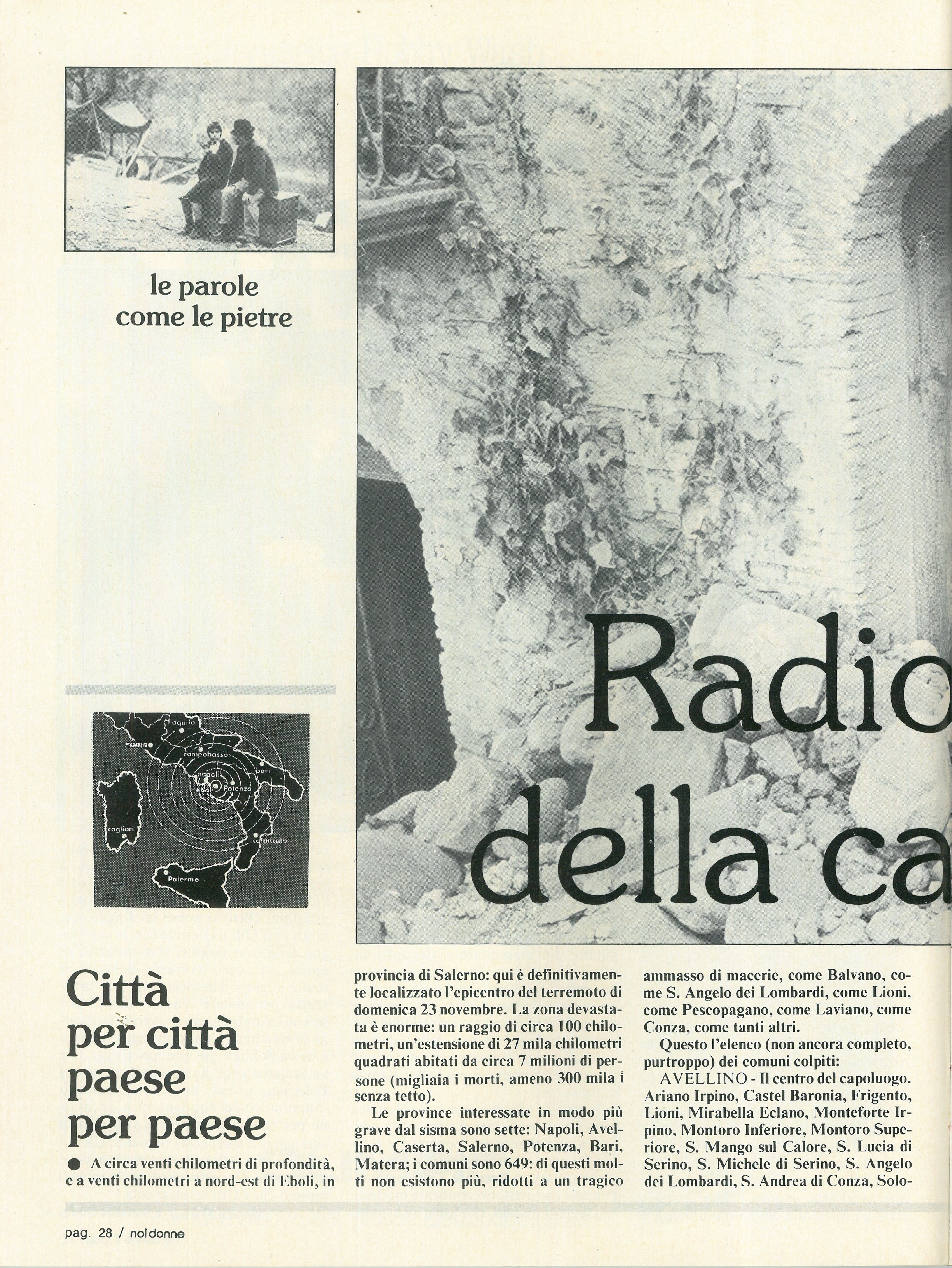 Foto: Le parole come le pietre