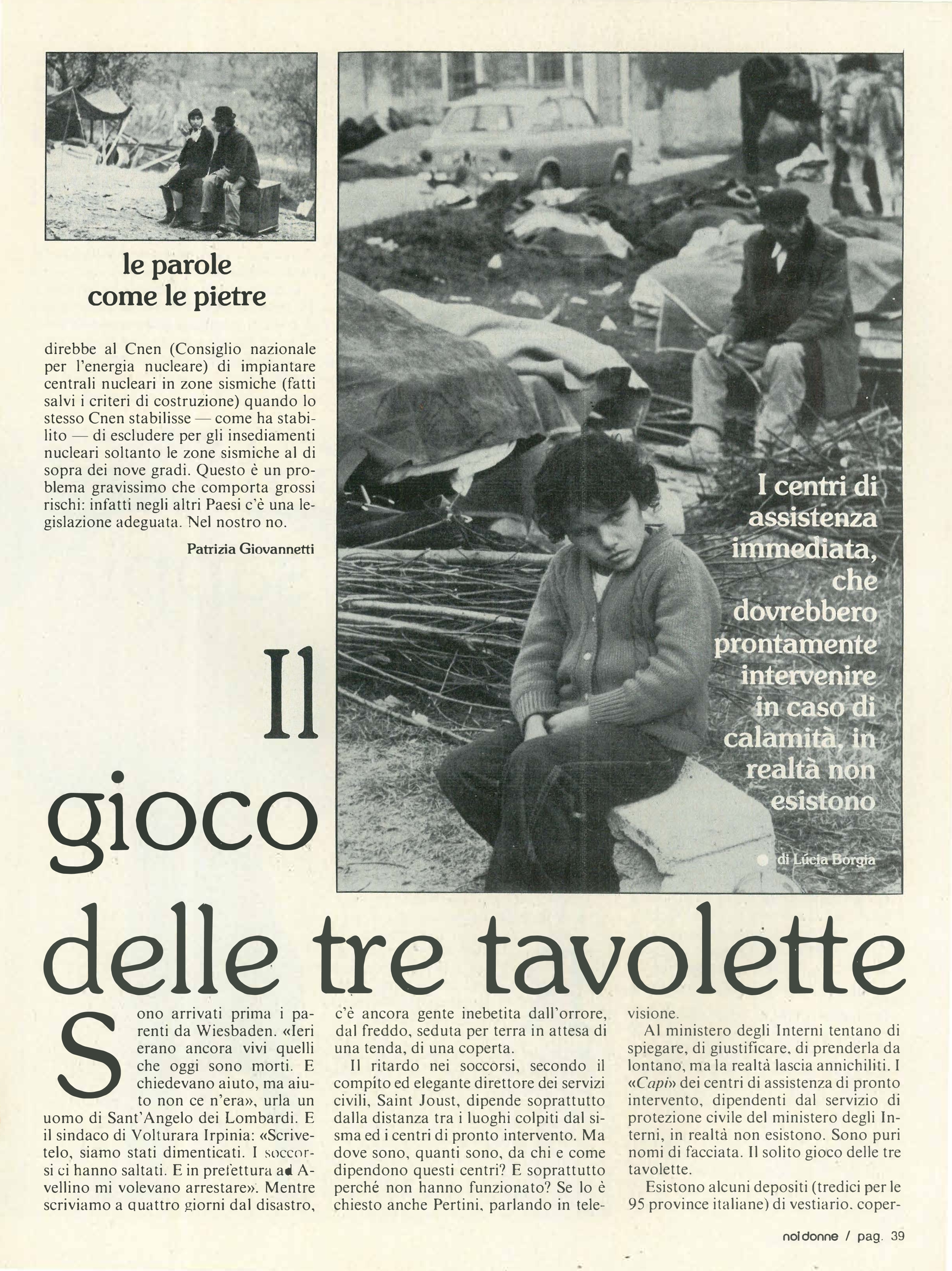 Foto: Le parole come le pietre