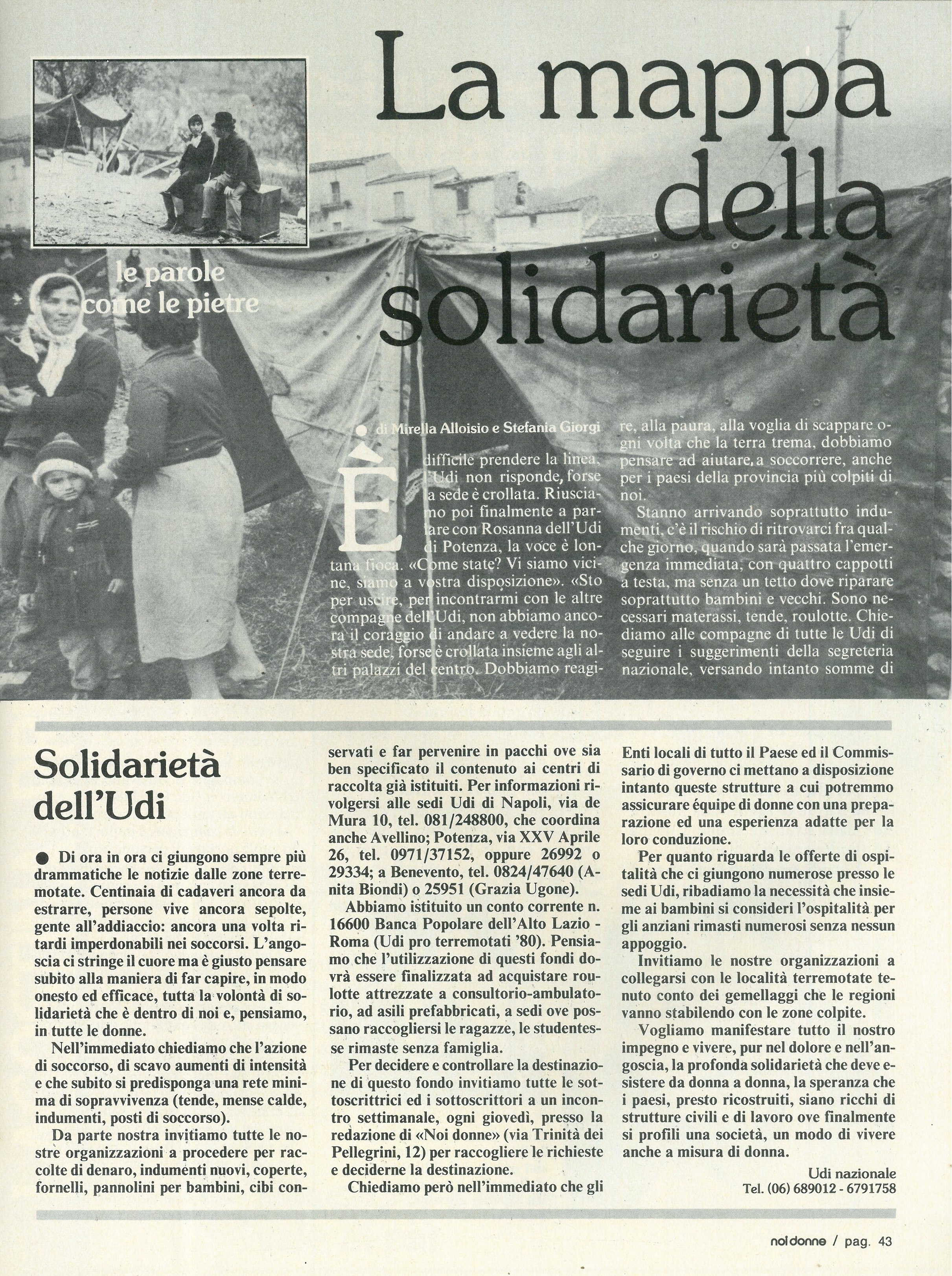 Foto: Le parole come le pietre