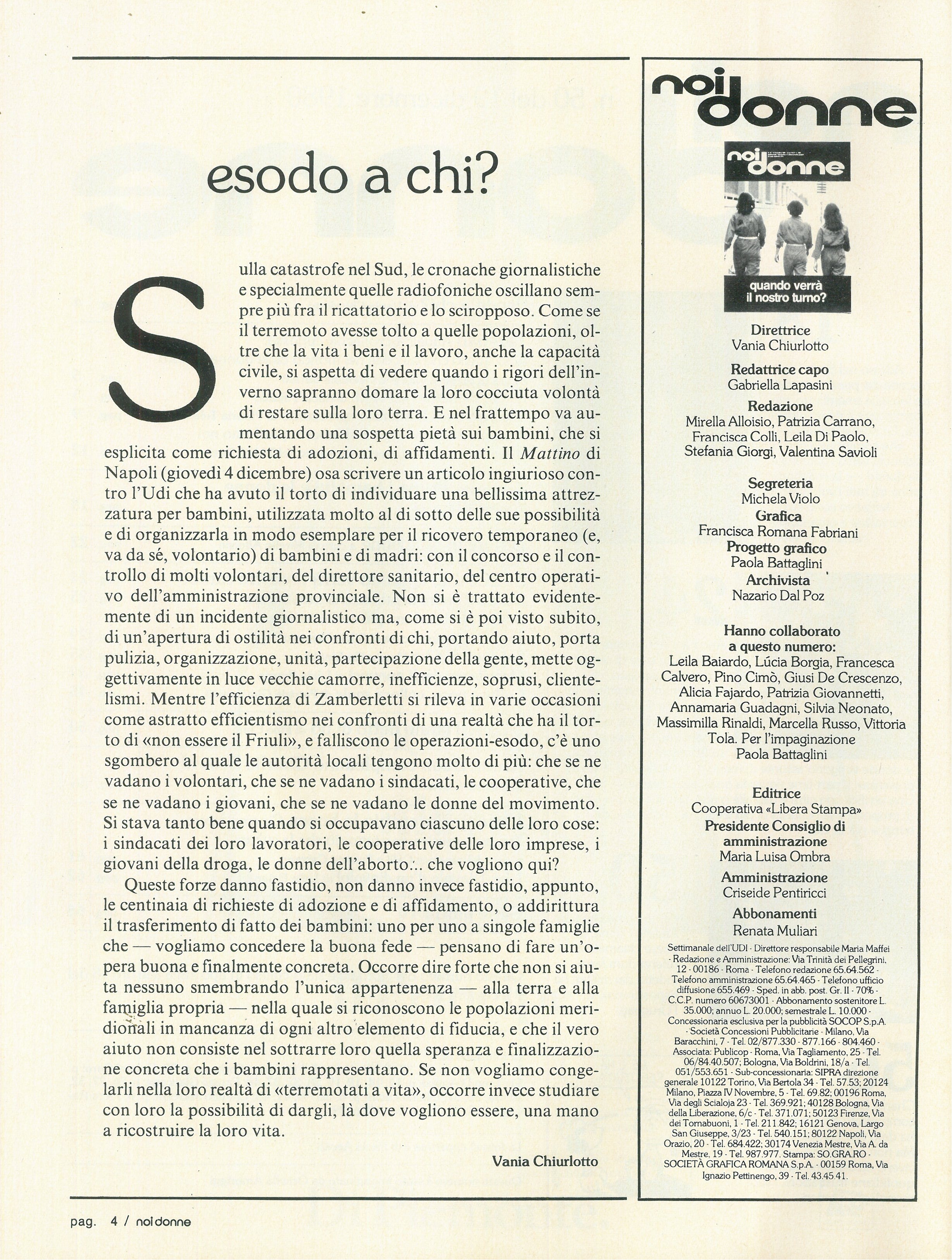 Foto: Quando verrà il nostro turno?