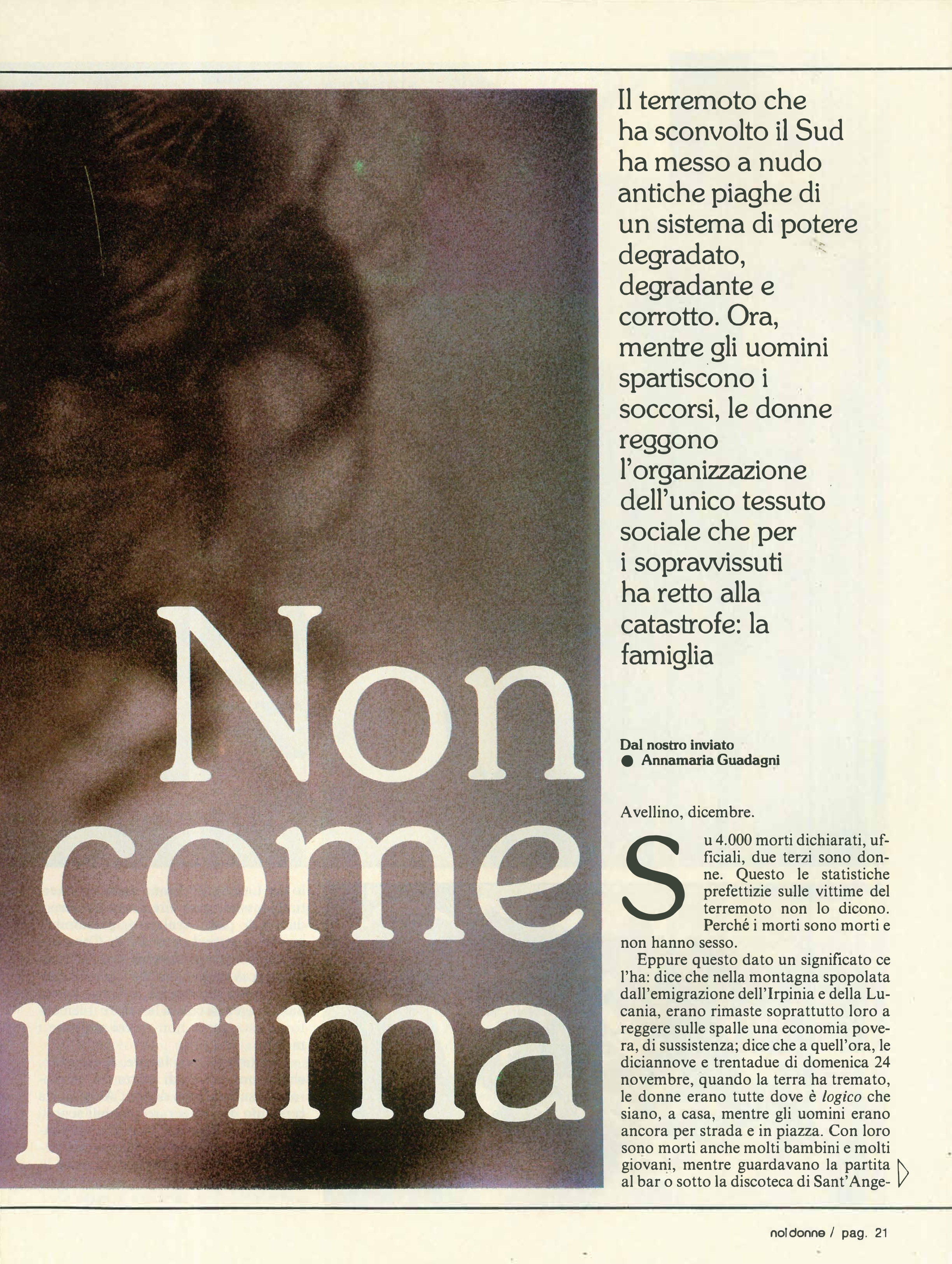 Foto: Non come prima