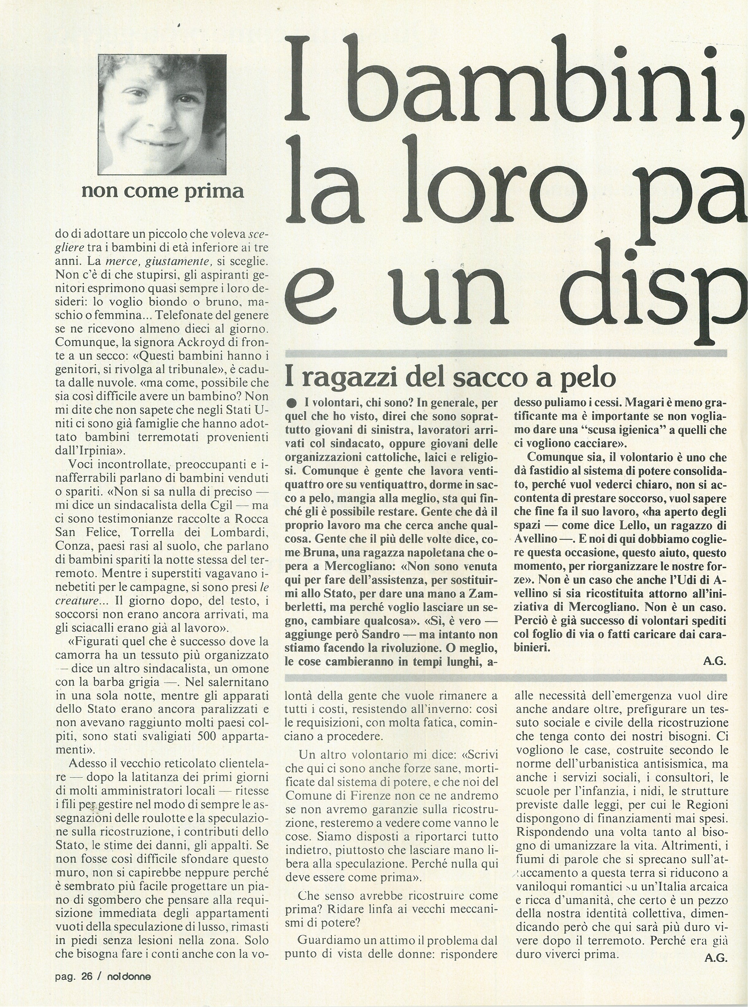 Foto: Non come prima