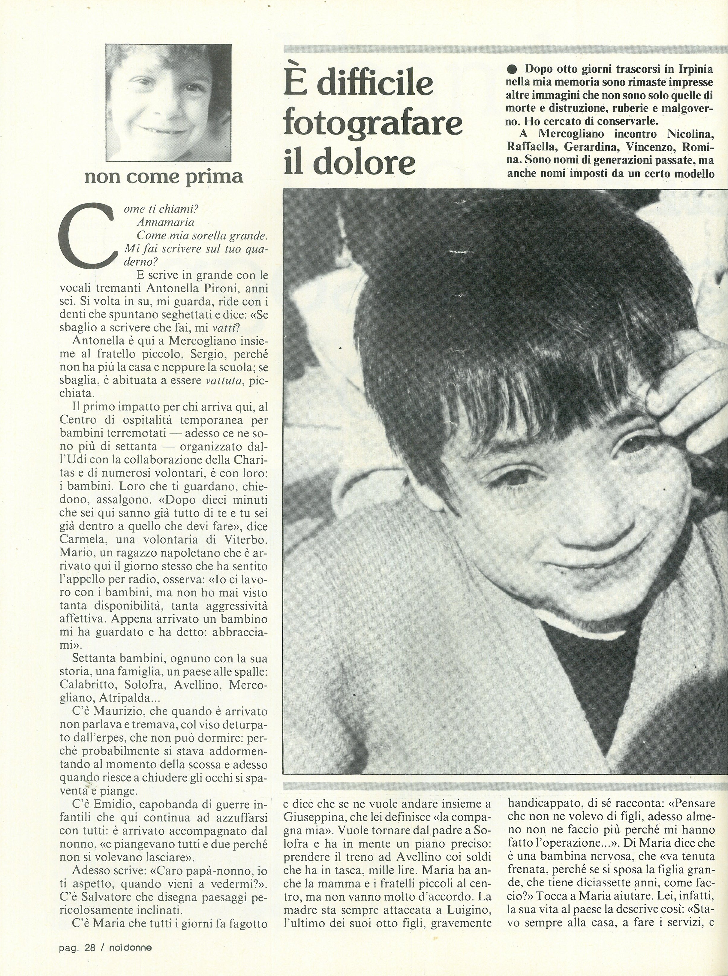 Foto: Non come prima