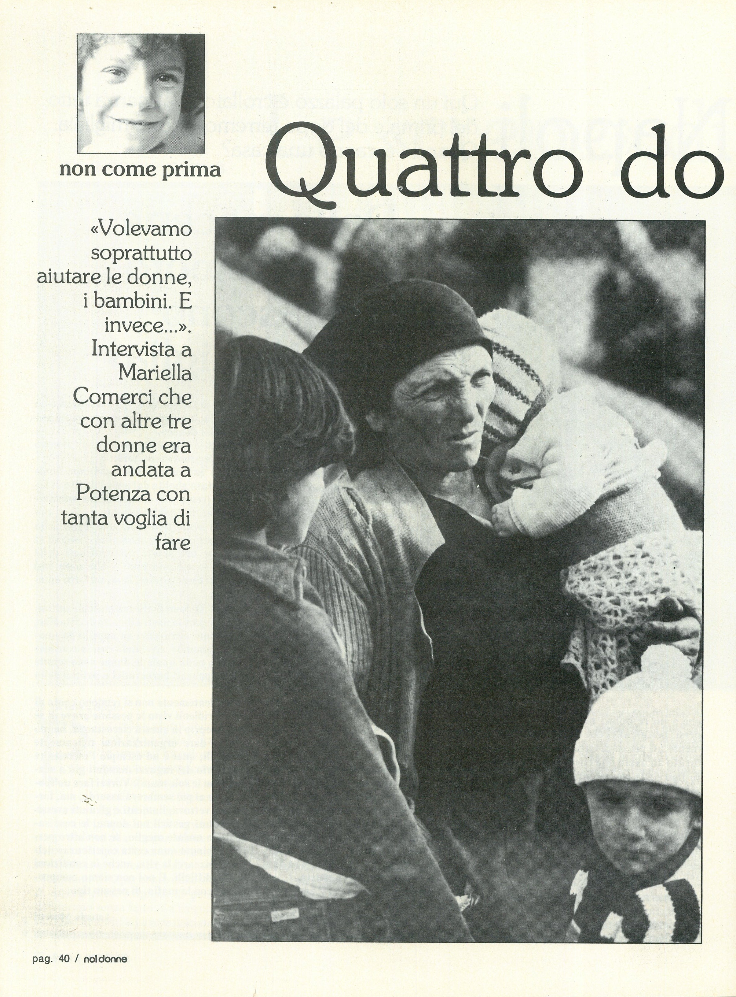Foto: Non come prima