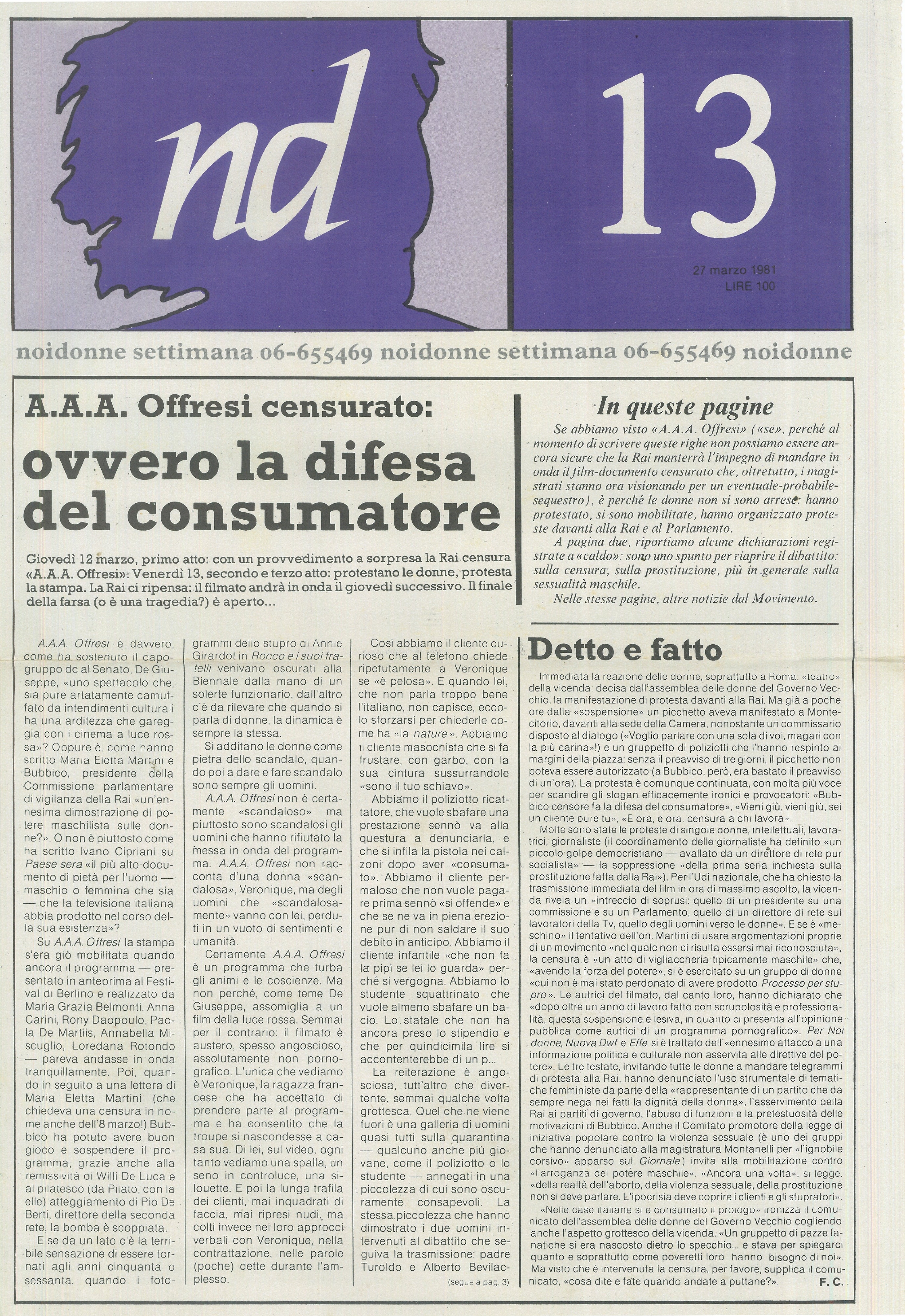 Foto: La difesa del consumatore