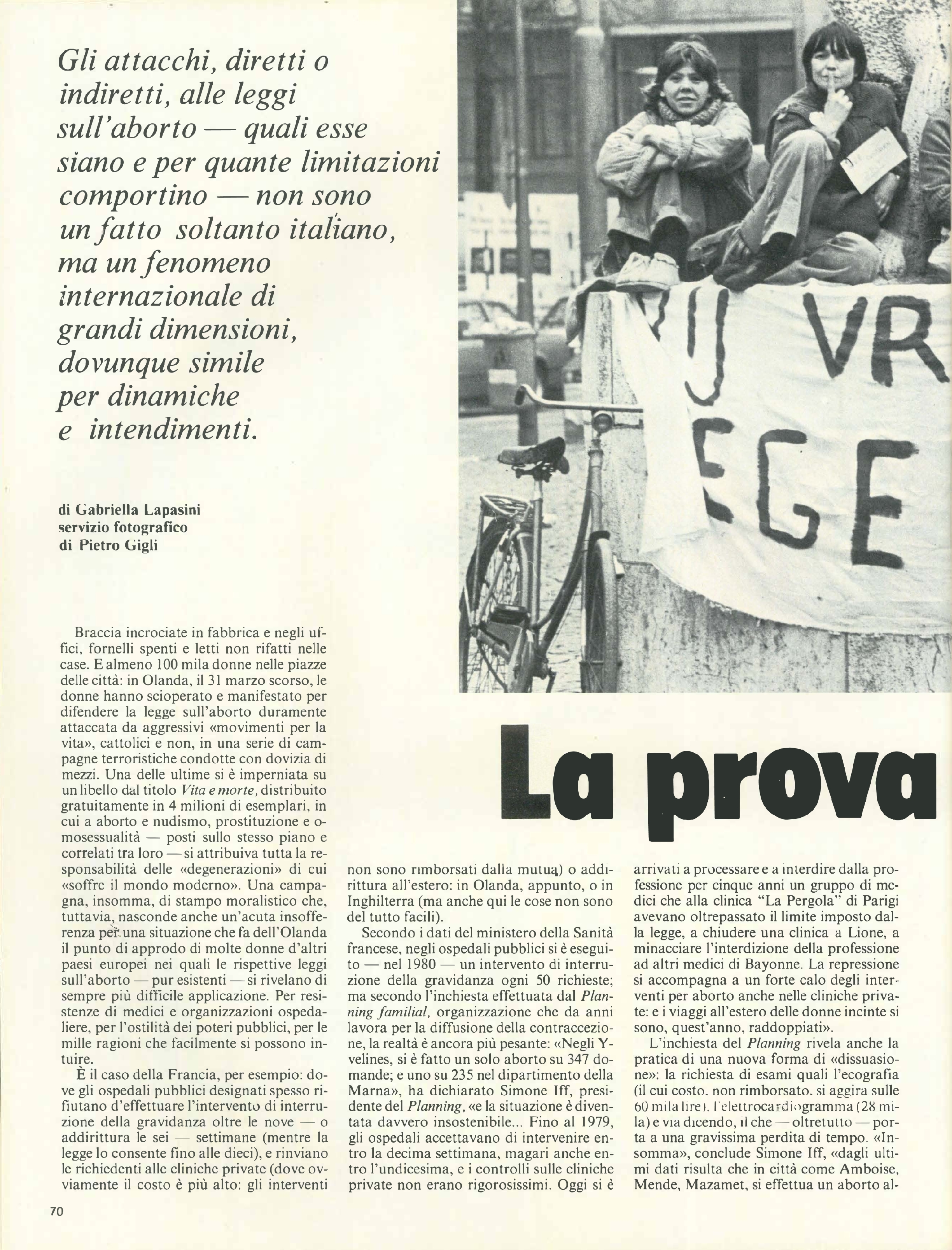 Foto: Cipria e sudore