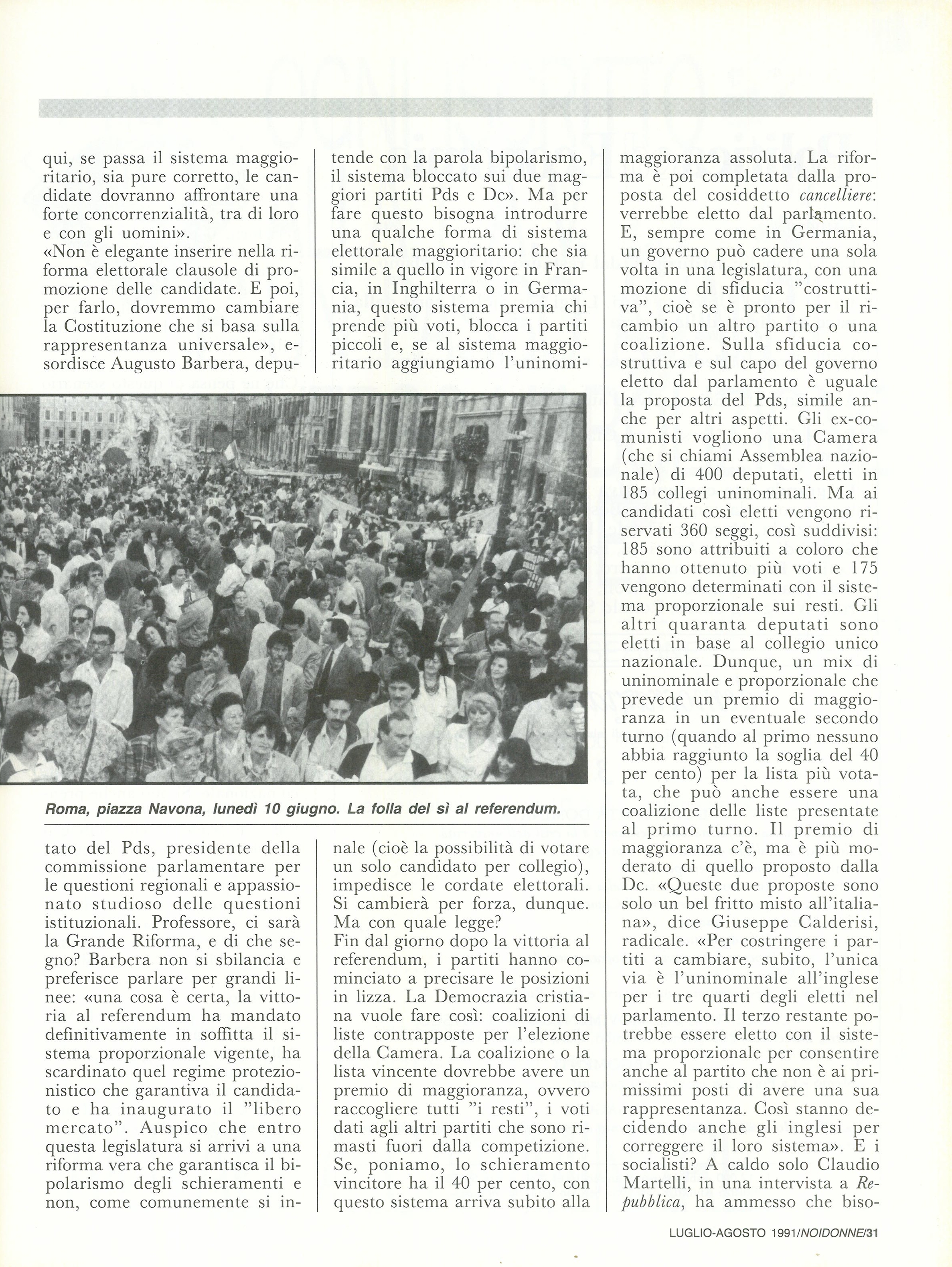 Foto: (nr 7-8) L'ascesa di madame Cresson