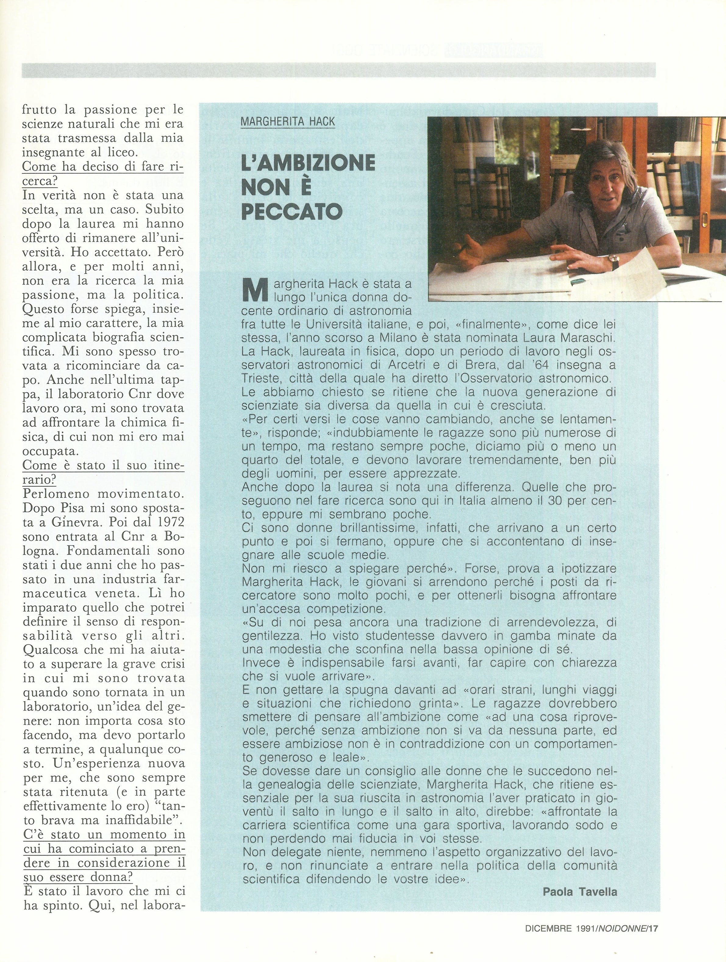 Foto: Le giovani scienziate