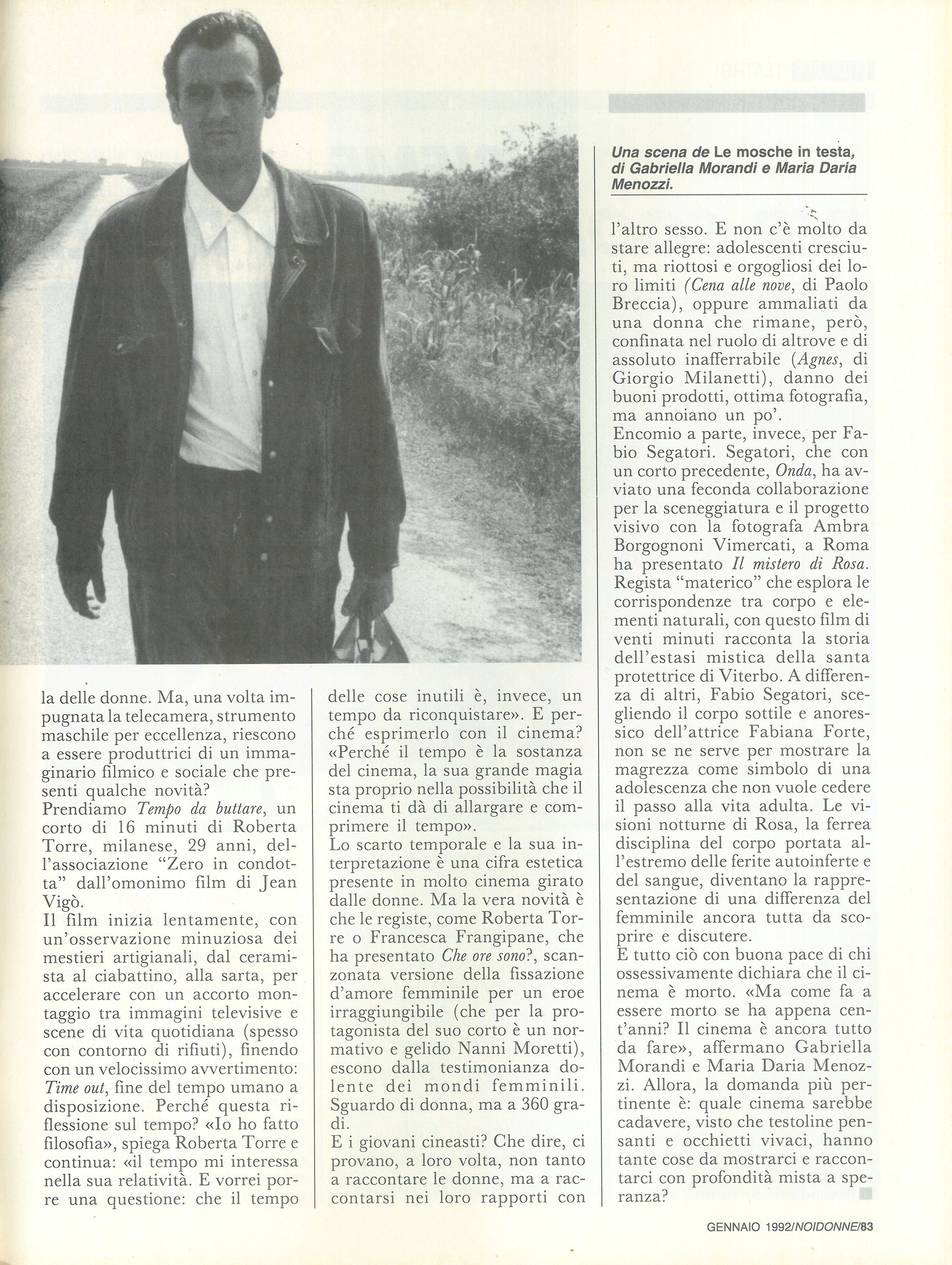 Foto: 1992. Uomini sll'orlo del canyon
