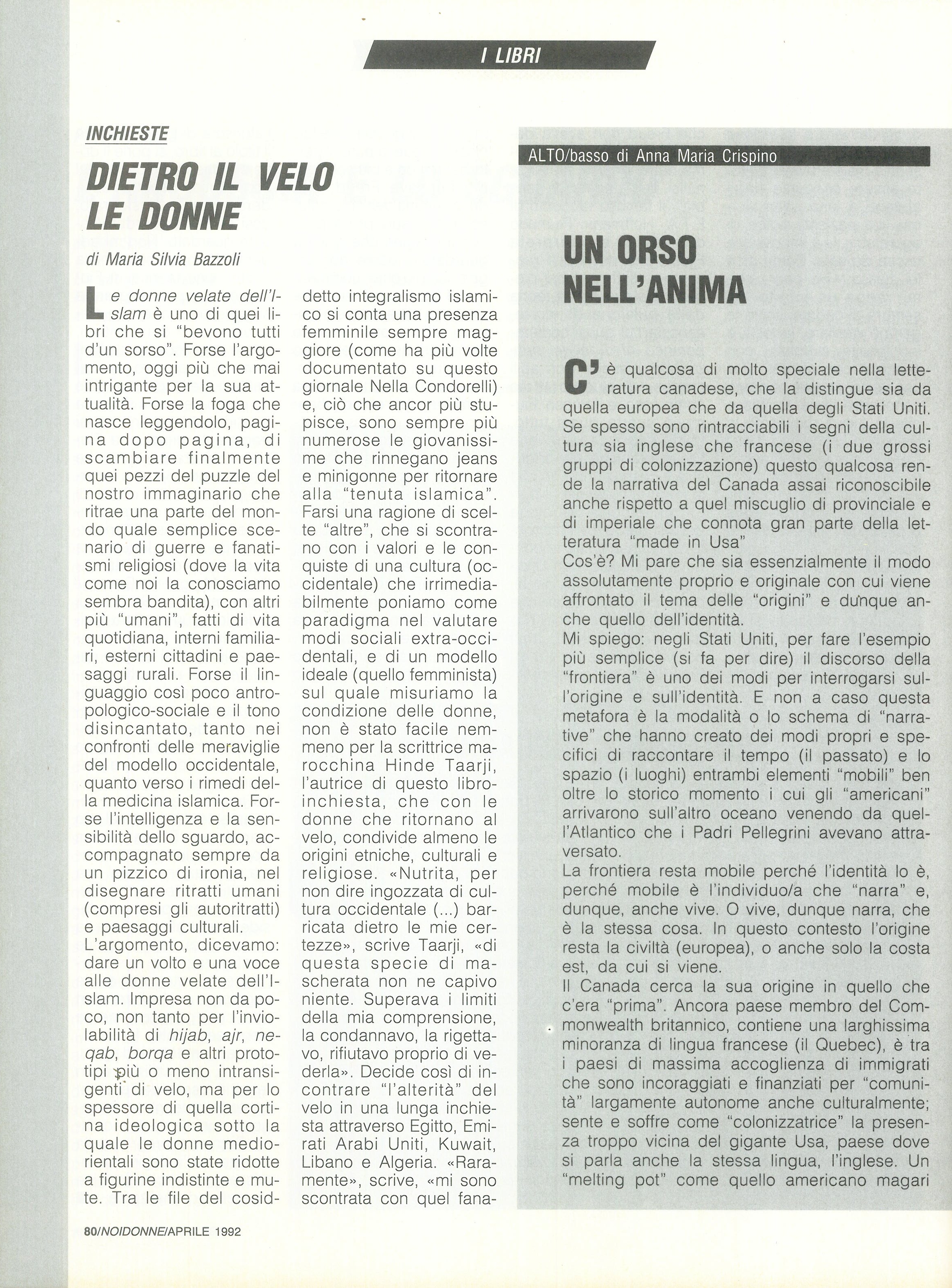 Foto: E io ti accuso. Libertà femminile