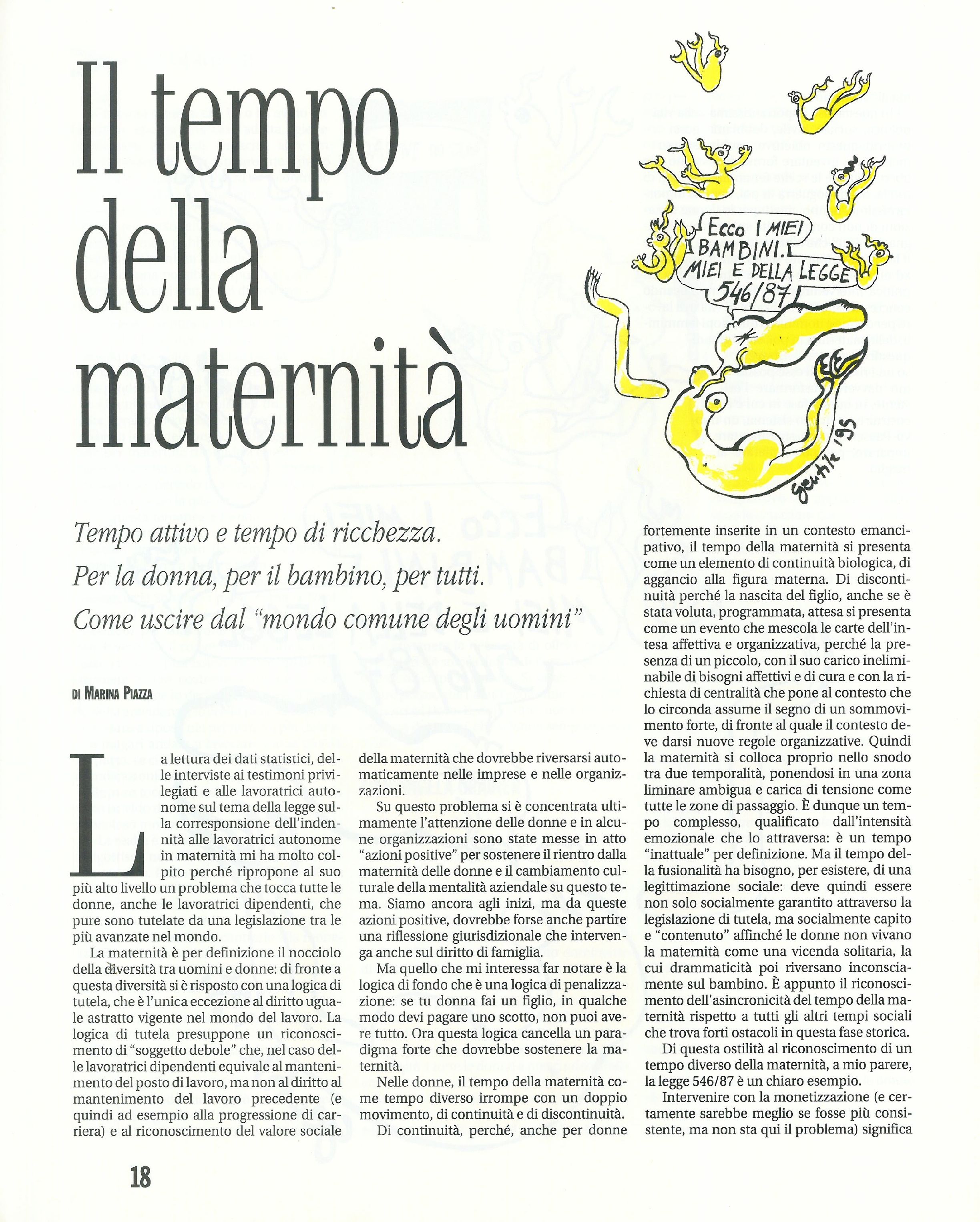 Foto: Lavoro: sostantivo femminile plurale